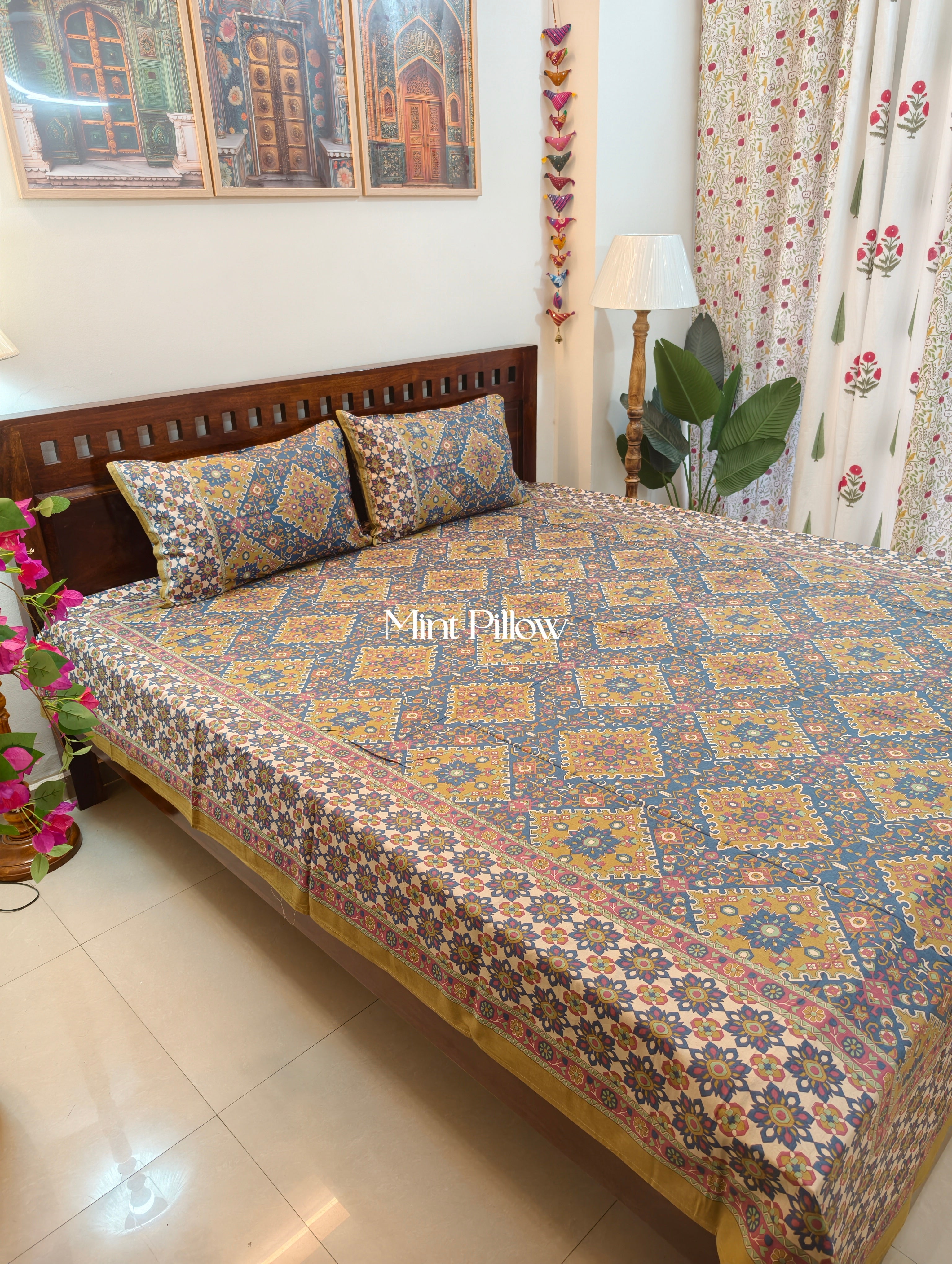 King/Queen Size Regular Bedsheet