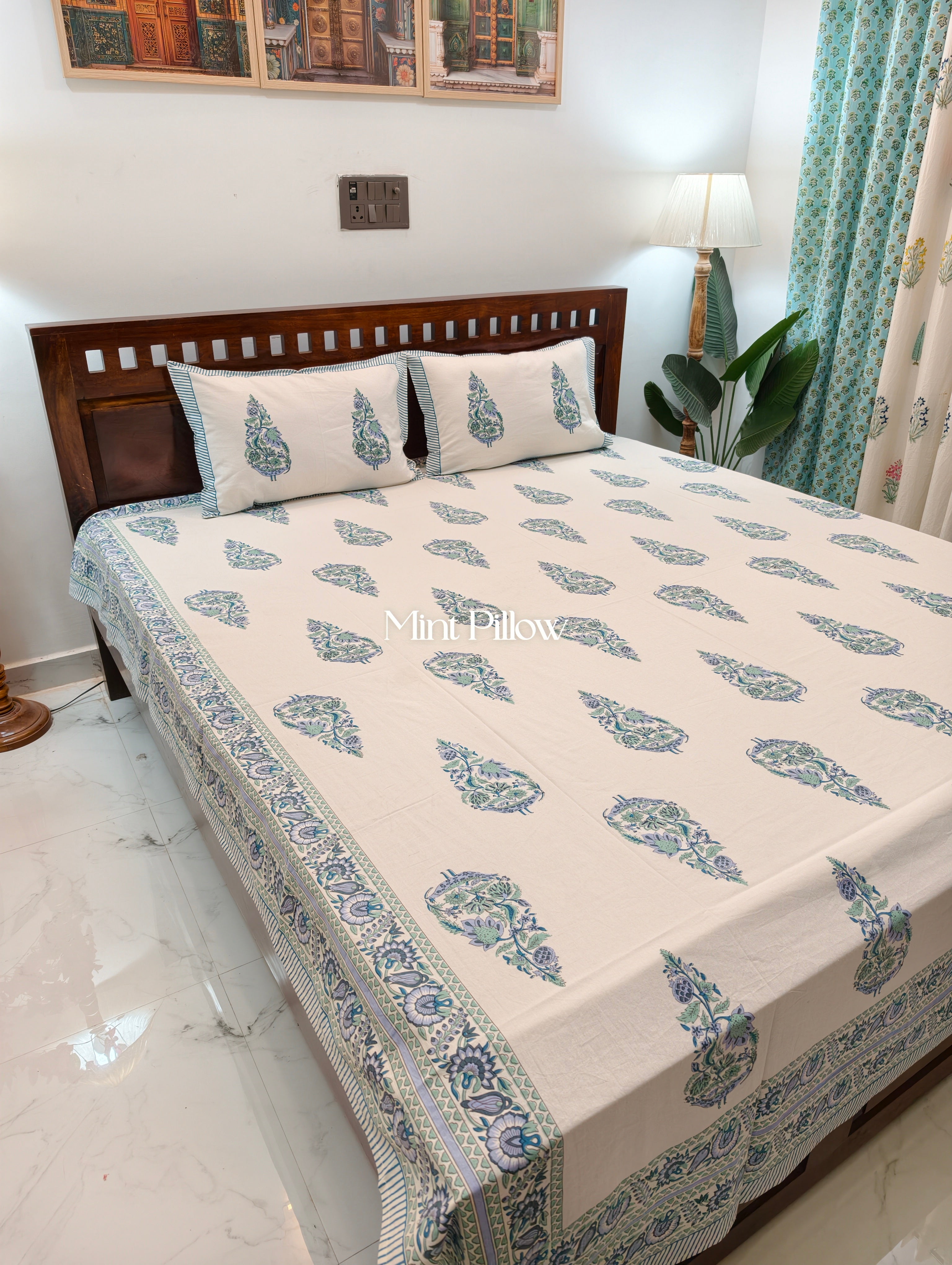 King/Queen Size Regular Bedsheet
