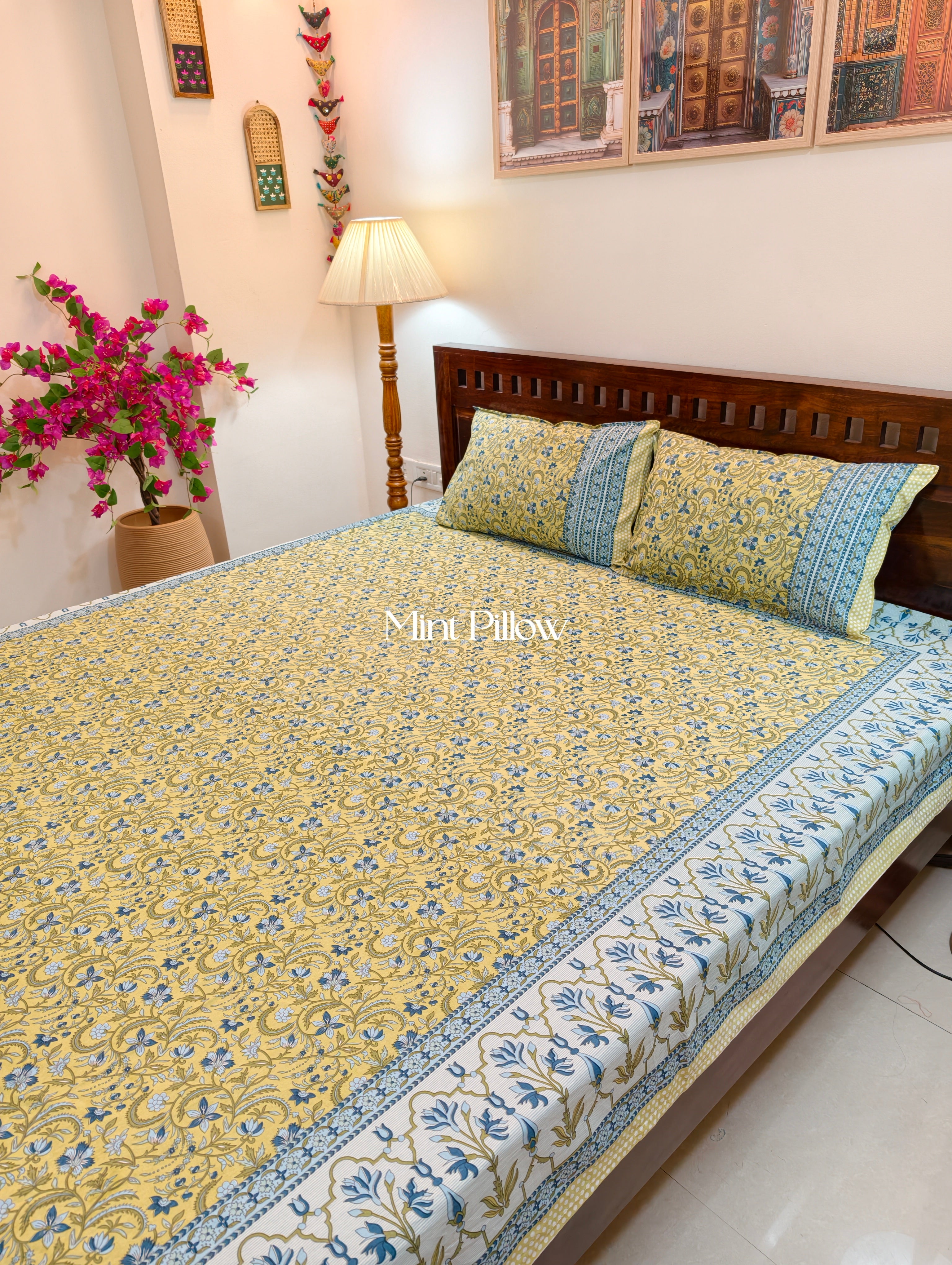 King/Queen Size Regular Bedsheet