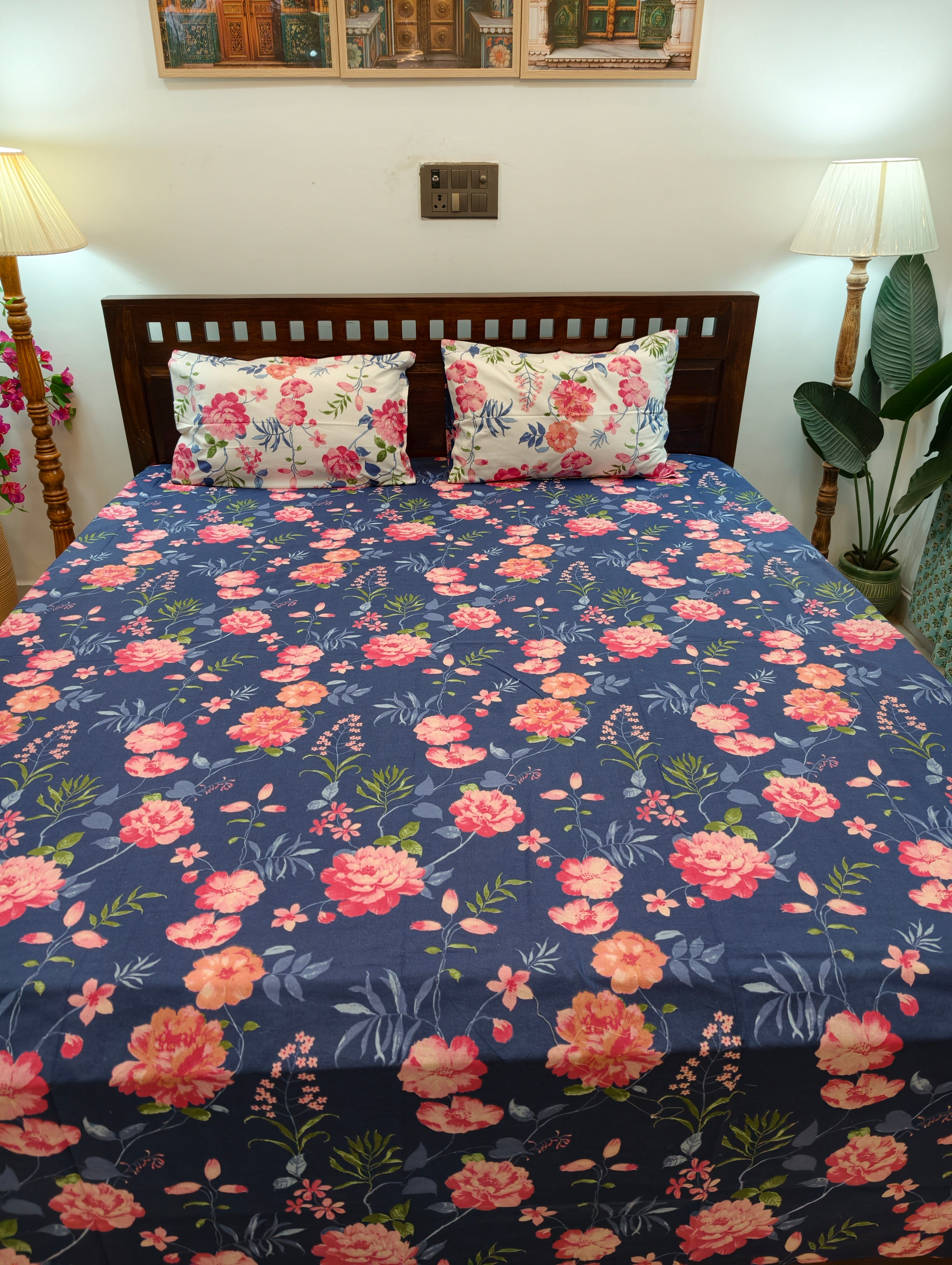 King/Queen Size Regular Bedsheet