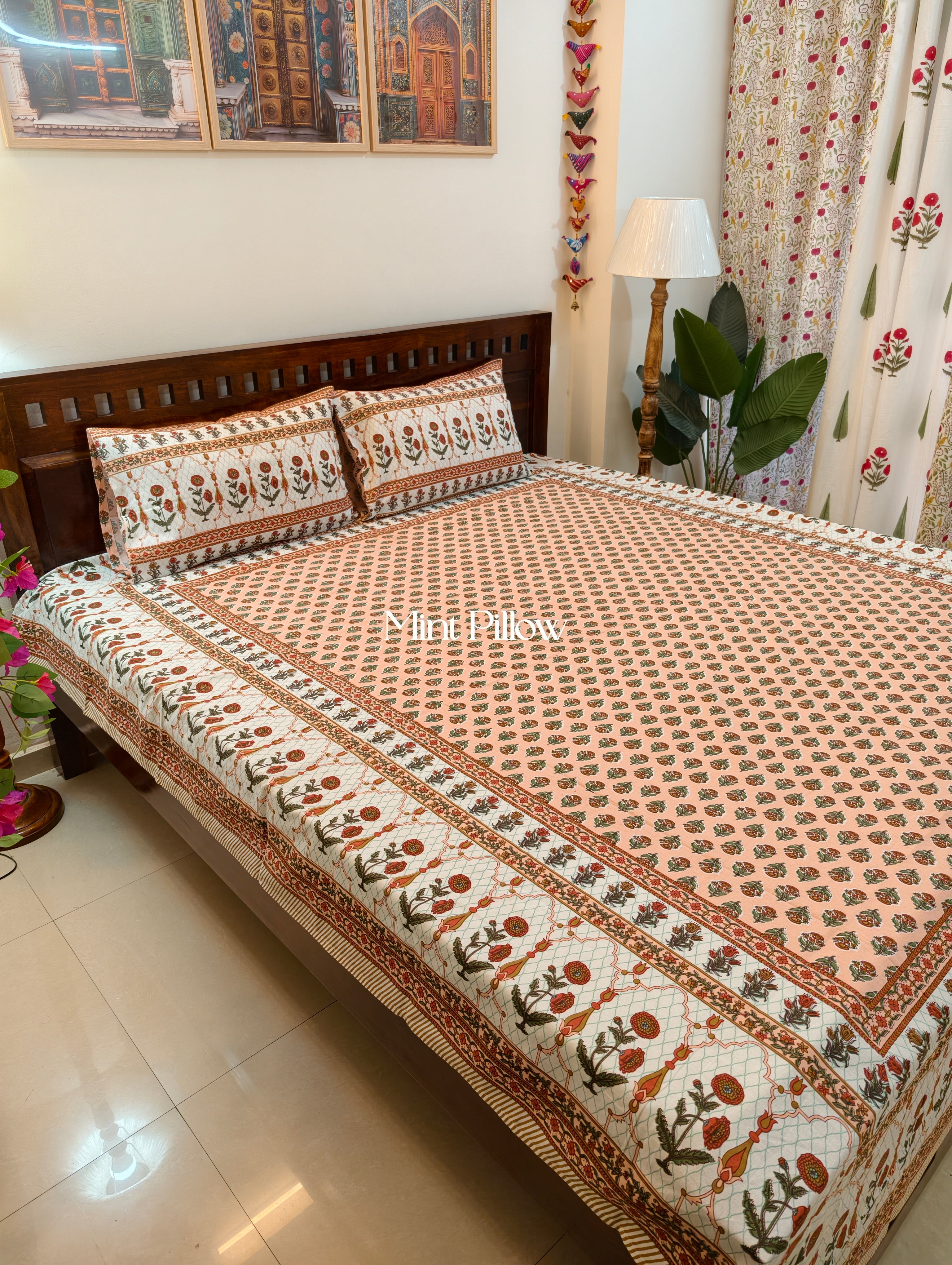 King/Queen Size Regular Bedsheet