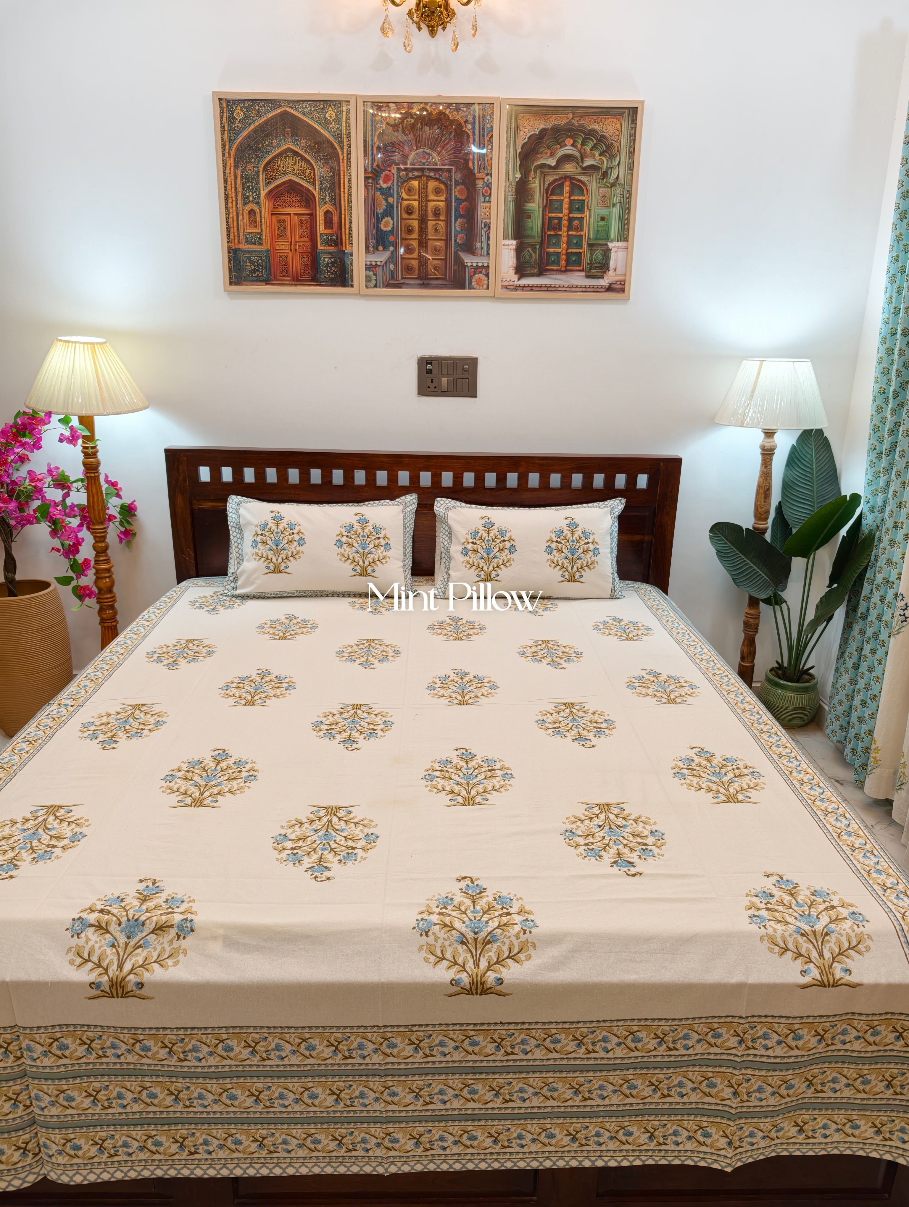 King/Queen Size Regular Bedsheet