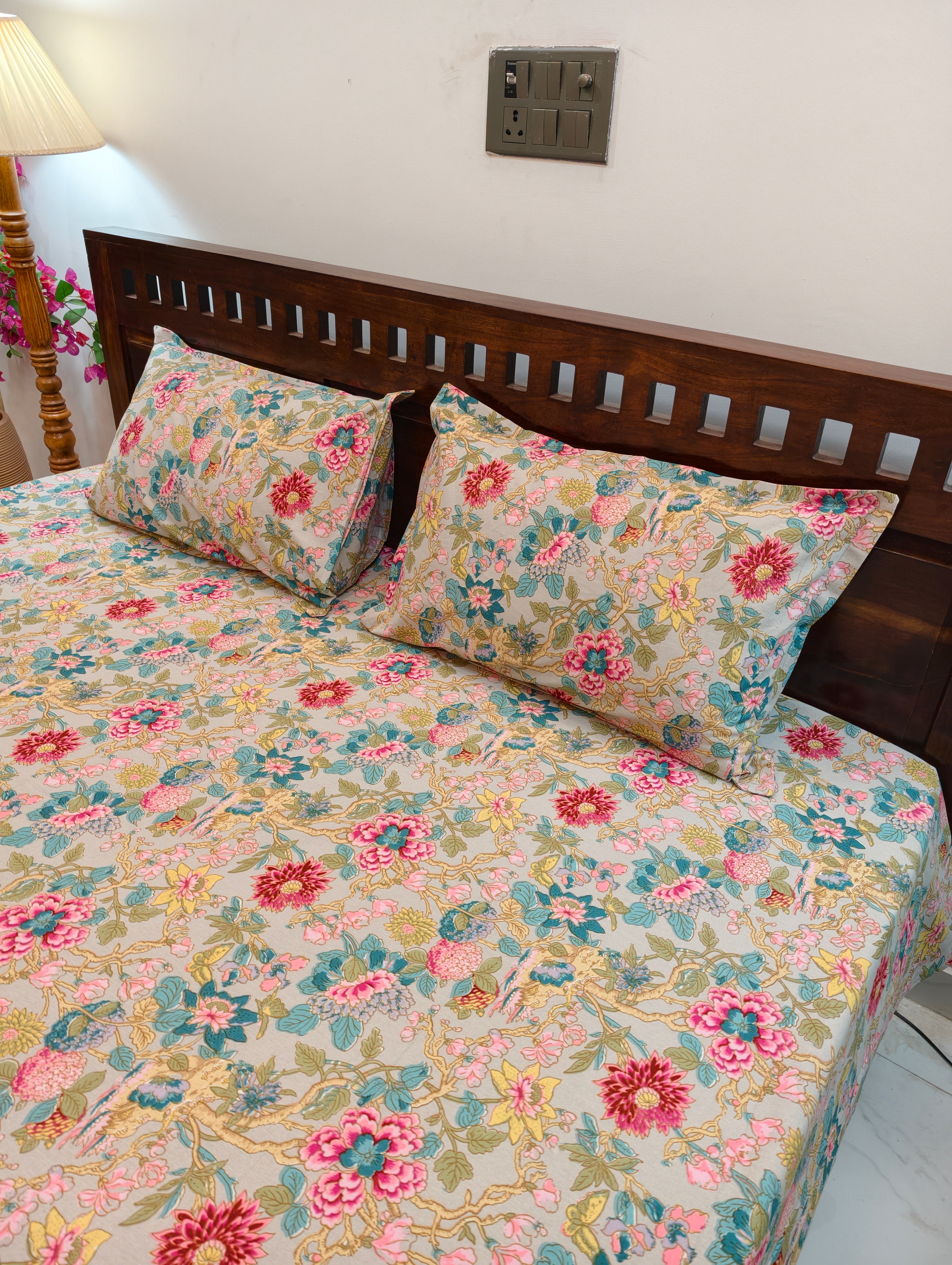 King/Queen Size Regular Bedsheet