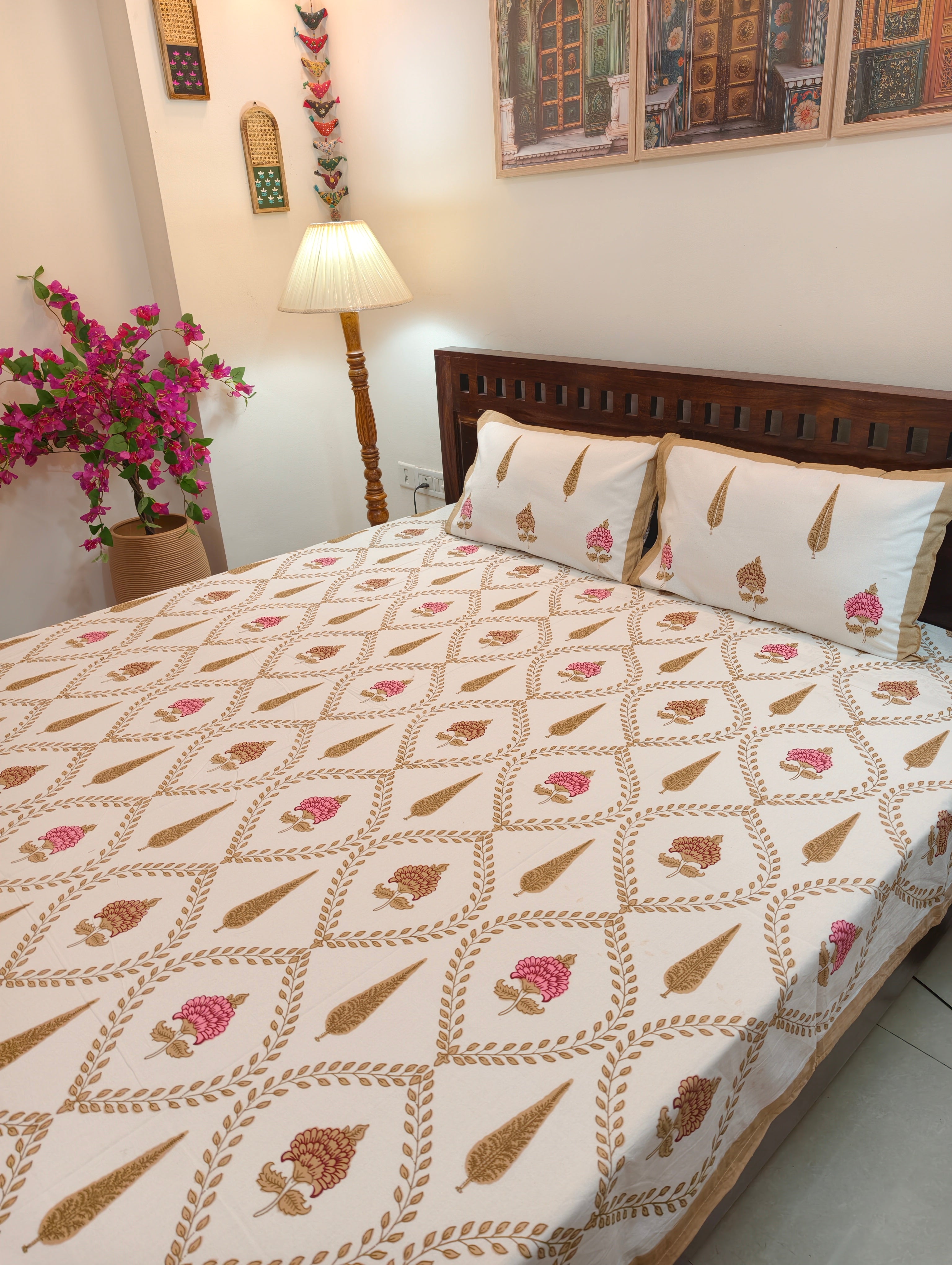 King/Queen Size Regular Bedsheet