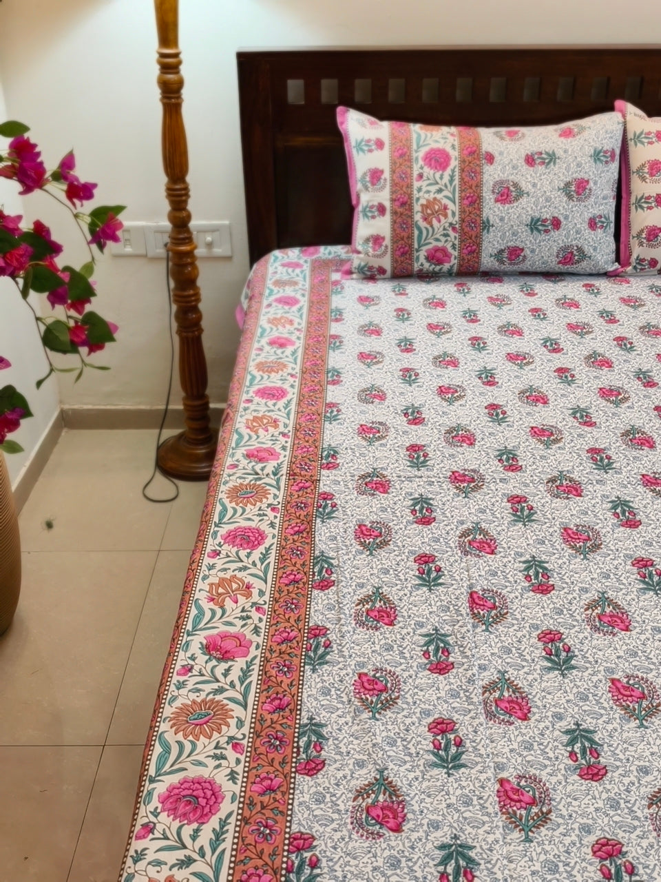 King/Queen Size Regular Bedsheet
