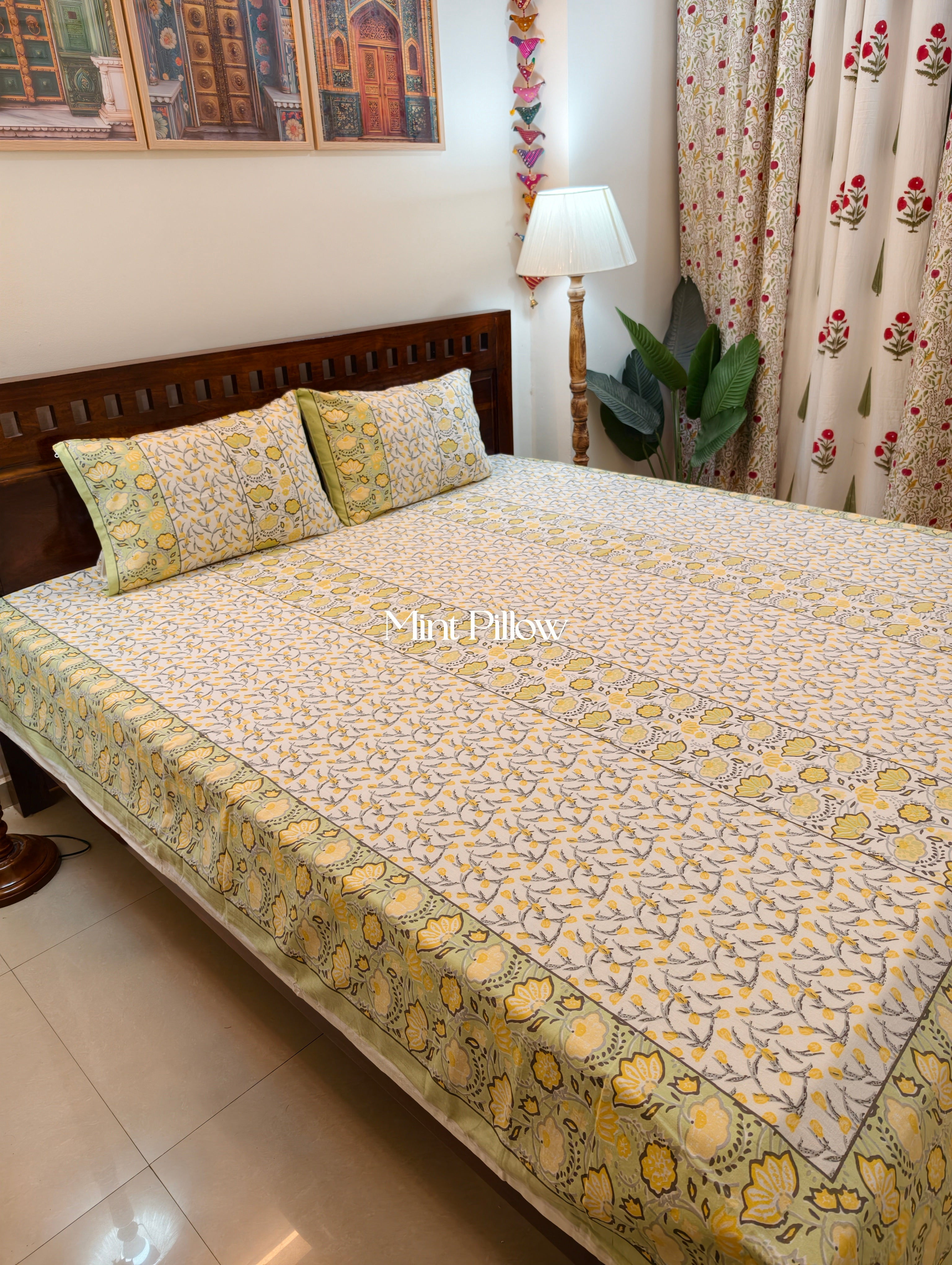 King/Queen Size Regular Bedsheet