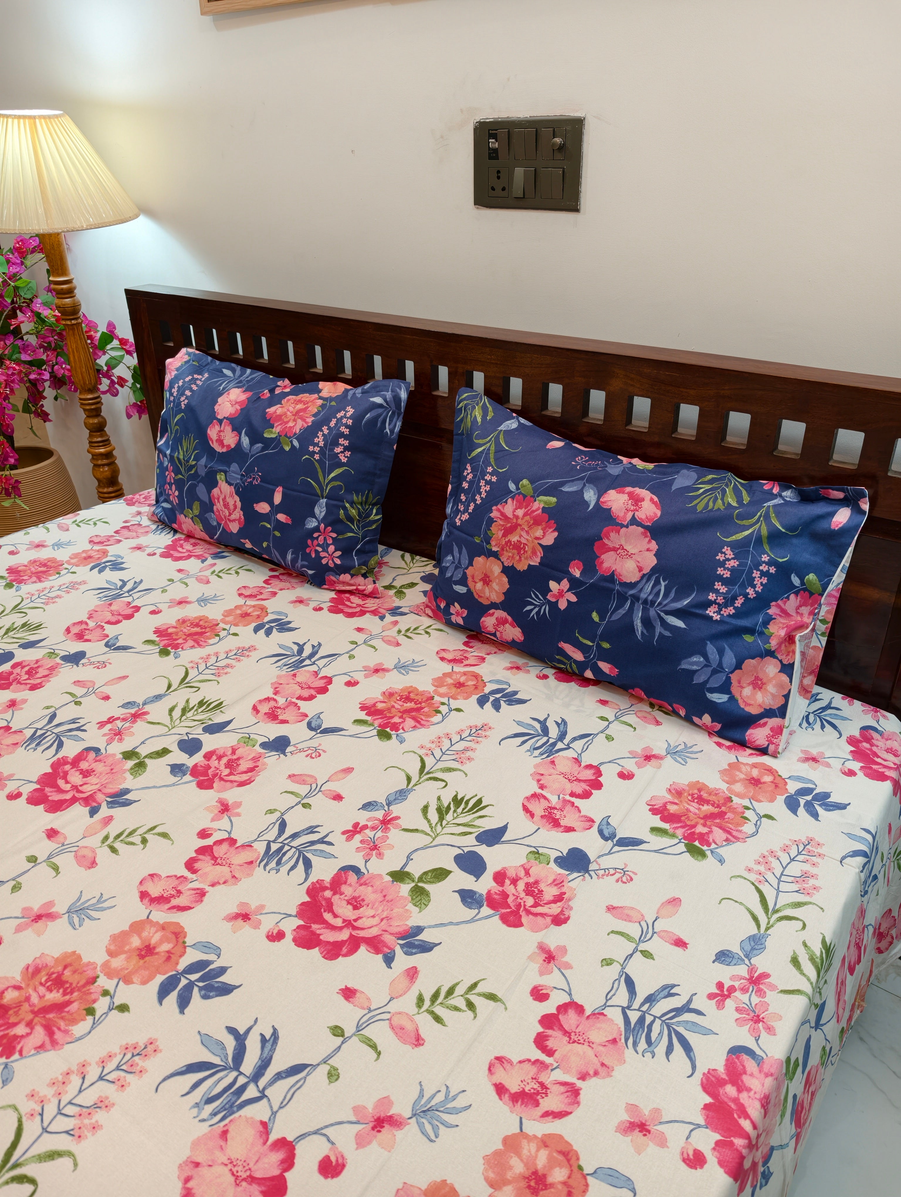 King/Queen Size Regular Bedsheet