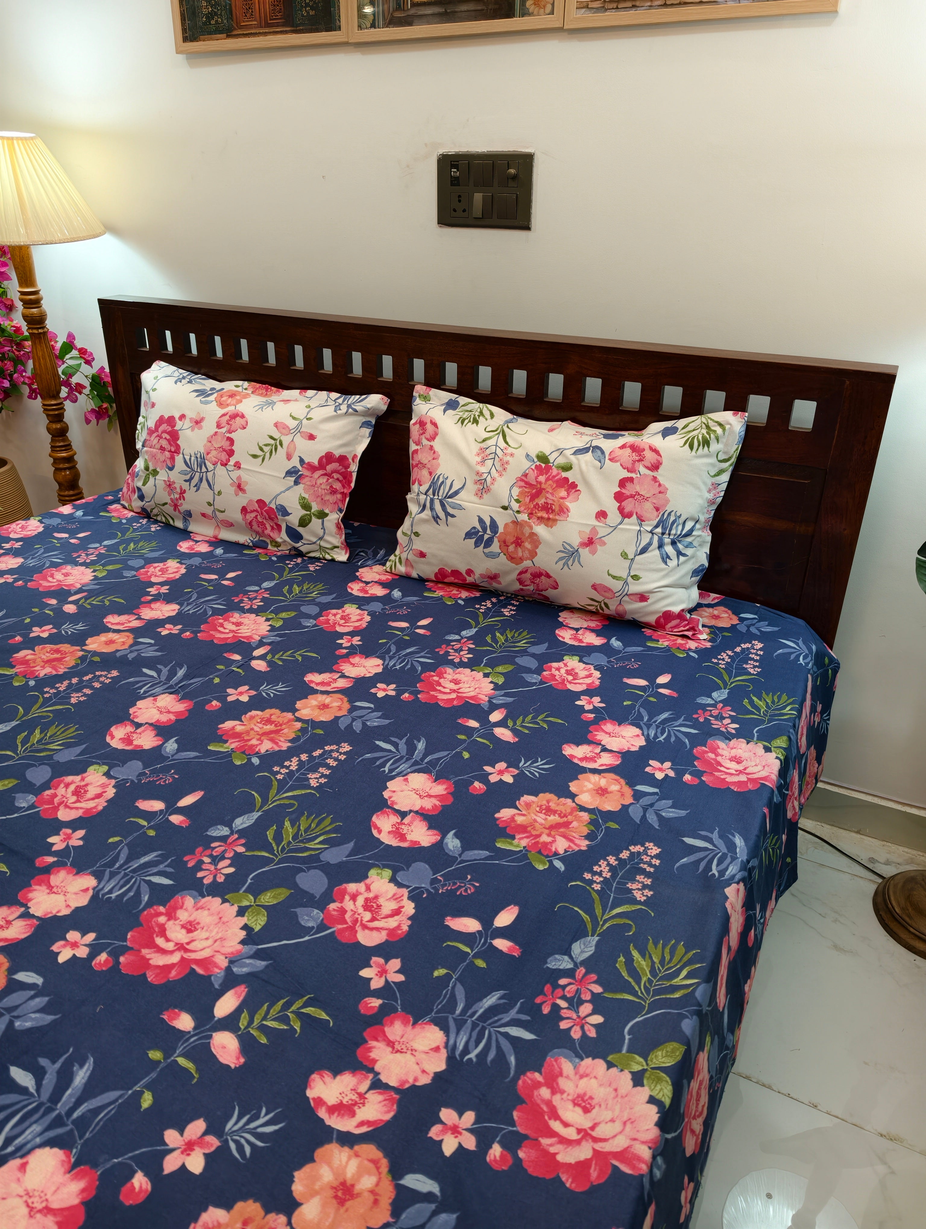 King/Queen Size Regular Bedsheet