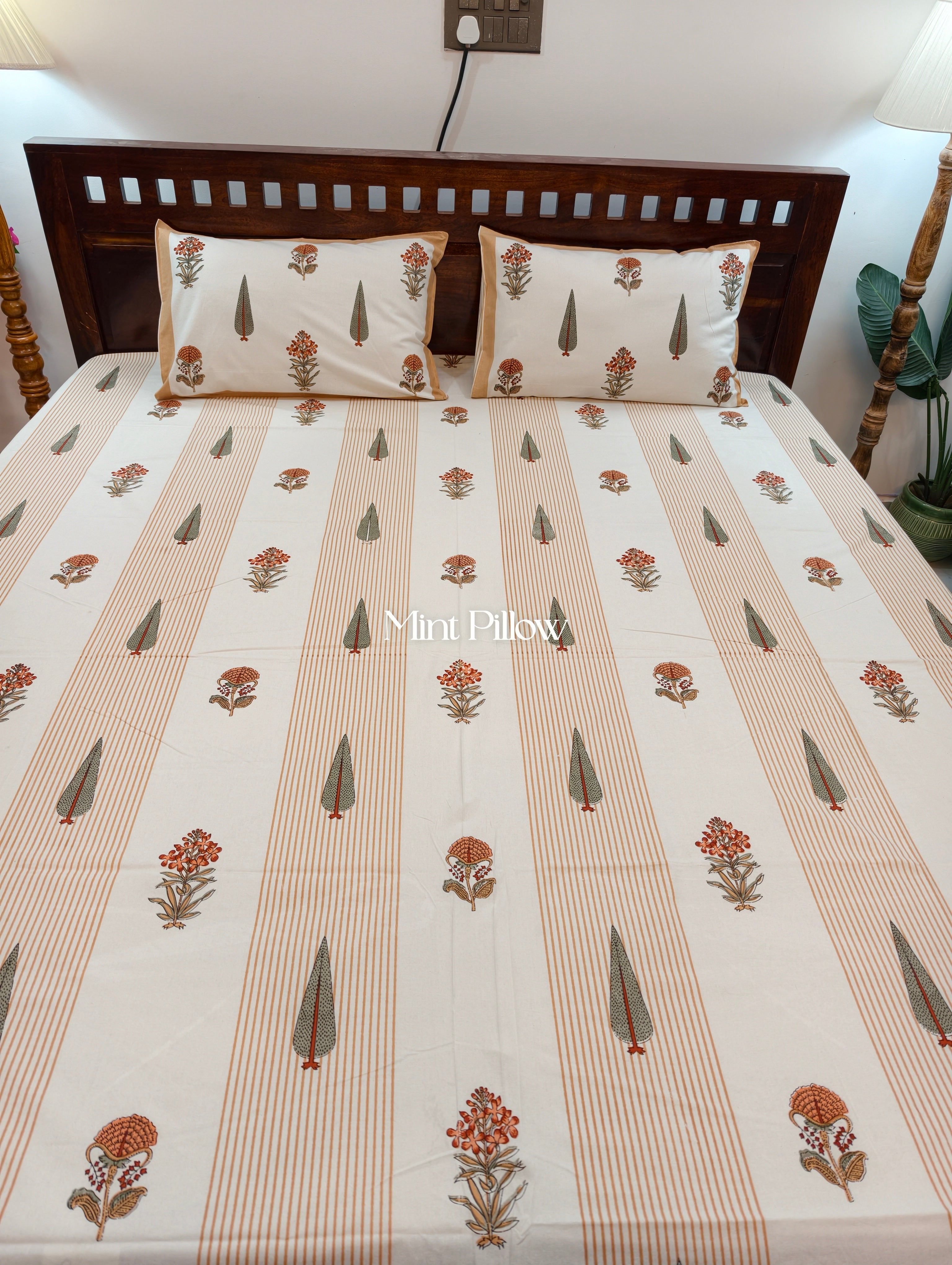 King/Queen Size Regular Bedsheet