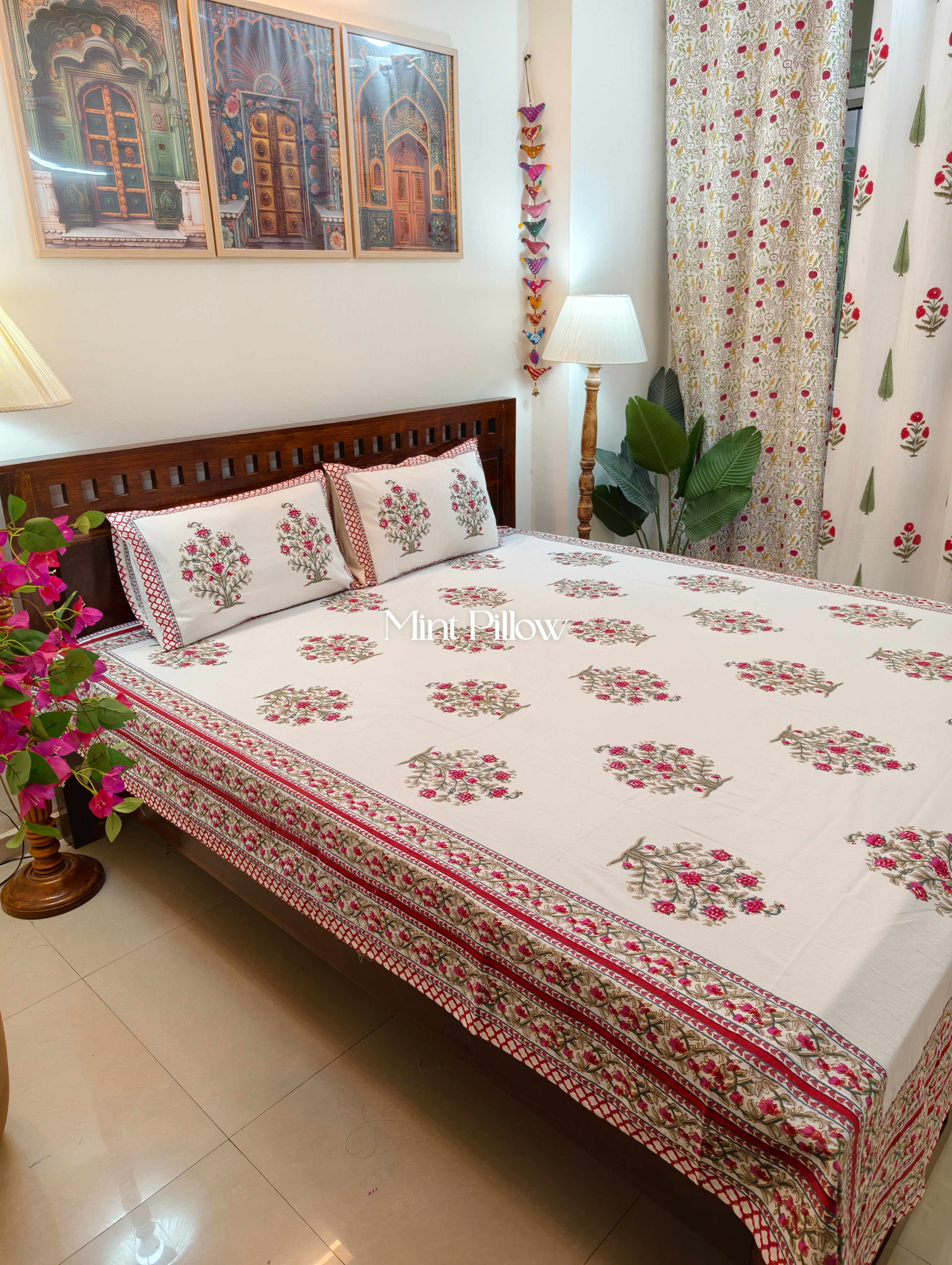 King/Queen Size Regular Bedsheet