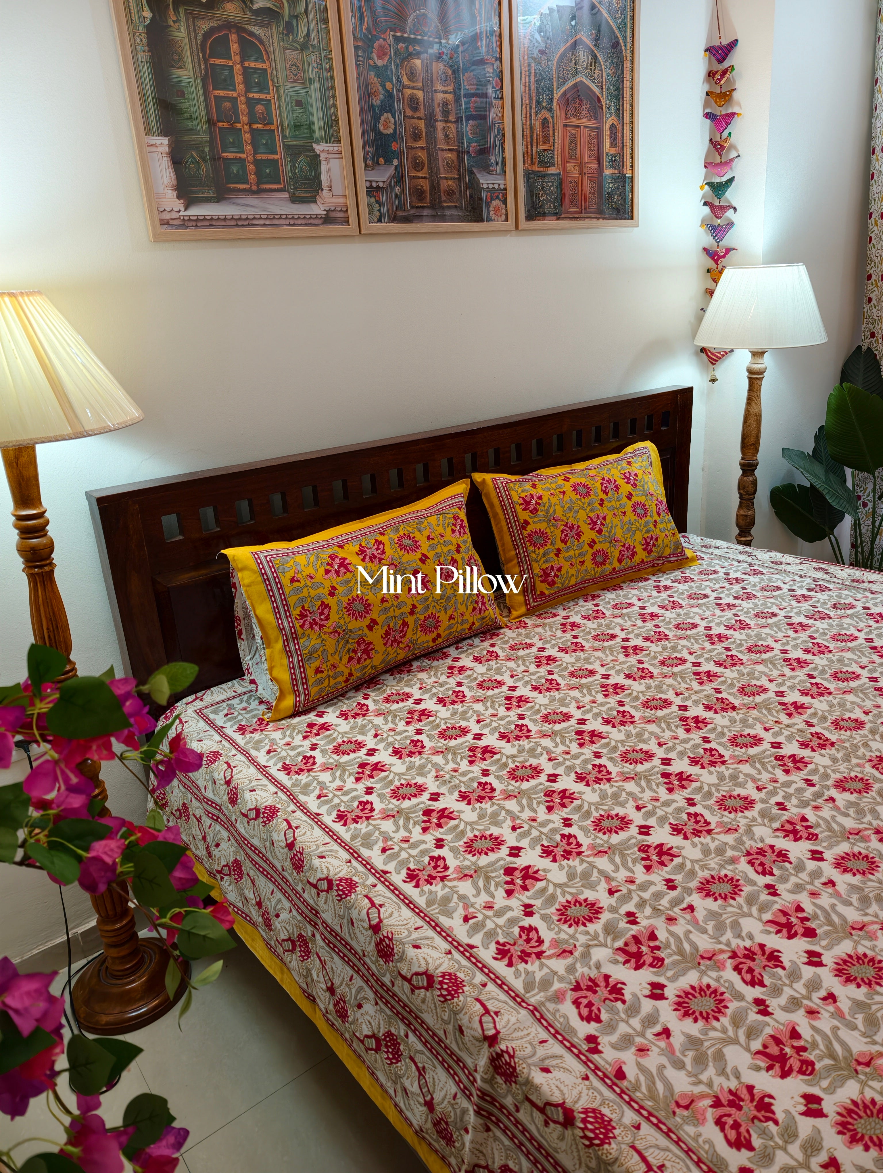 King/Queen Size Regular Bedsheet