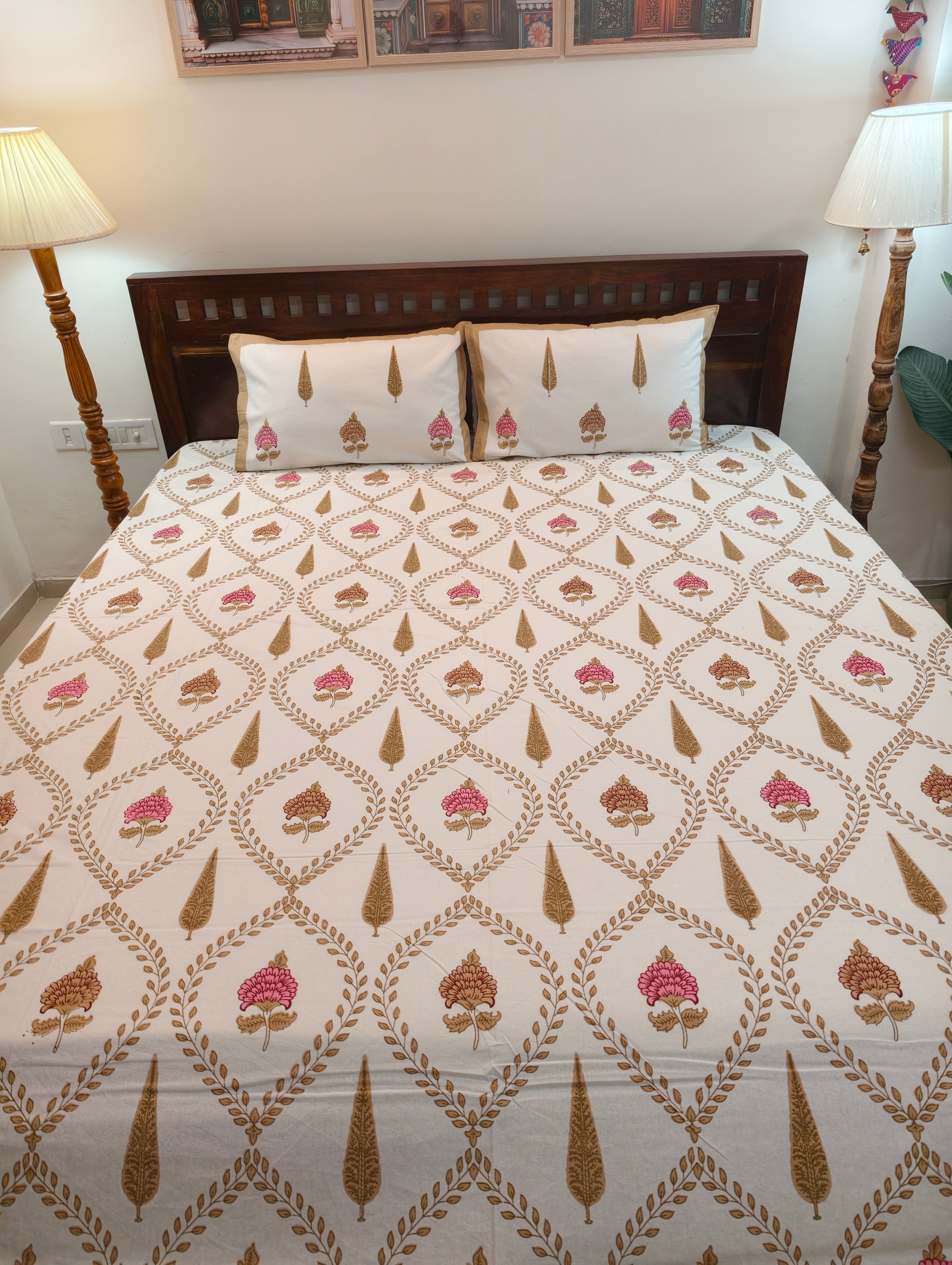 King/Queen Size Regular Bedsheet