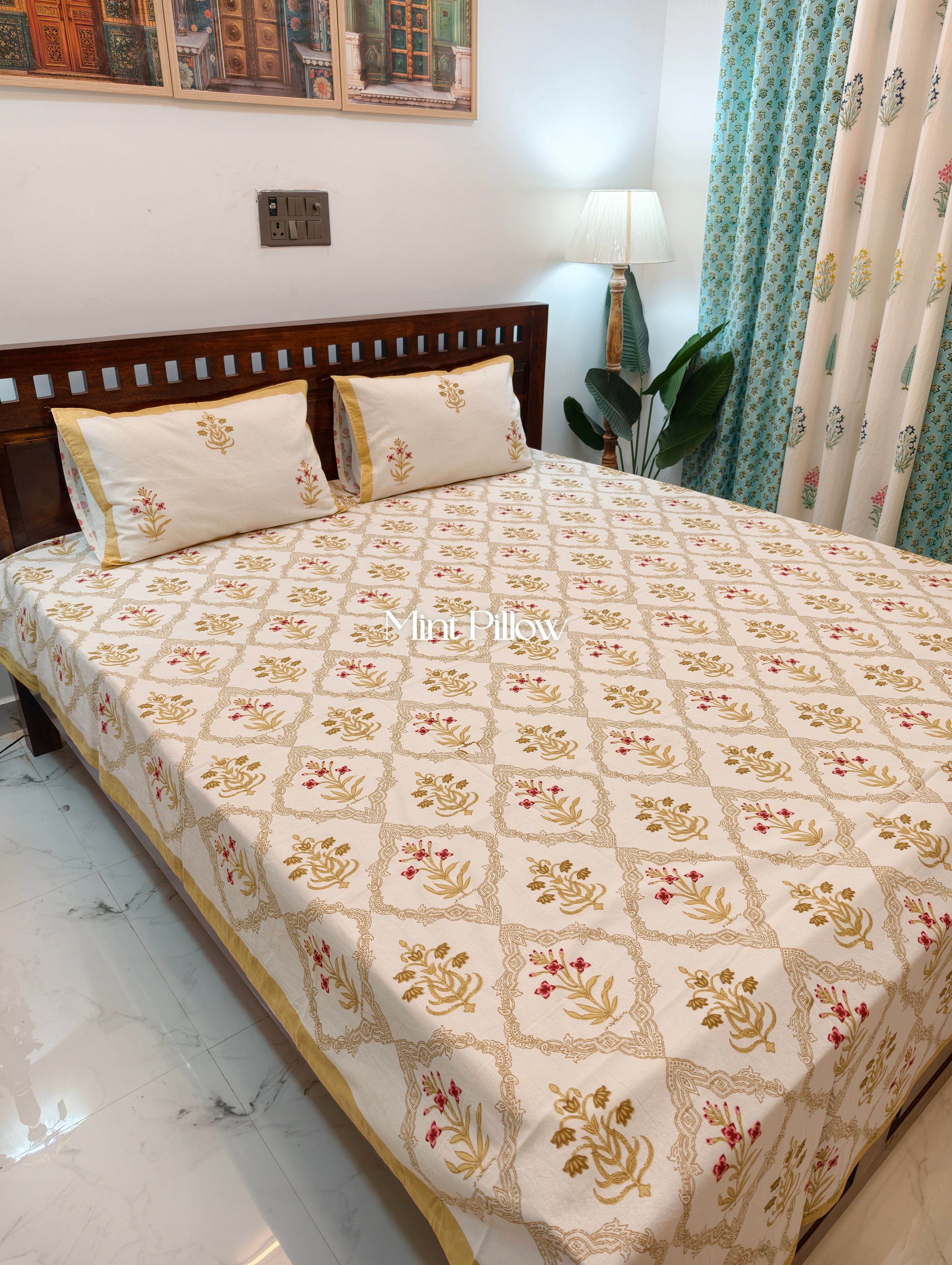 King/Queen Size Regular Bedsheet
