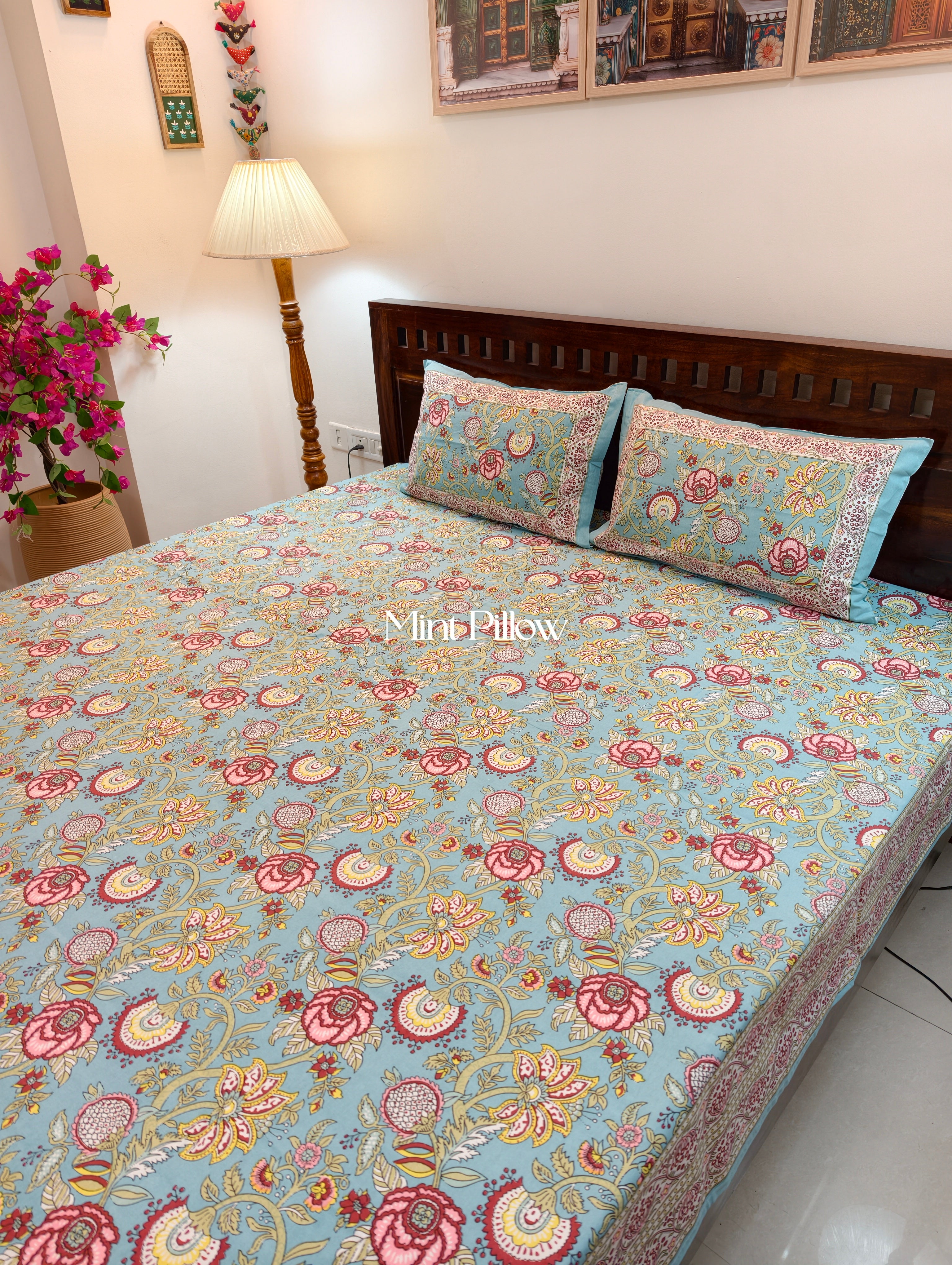 King/Queen Size Regular Bedsheet
