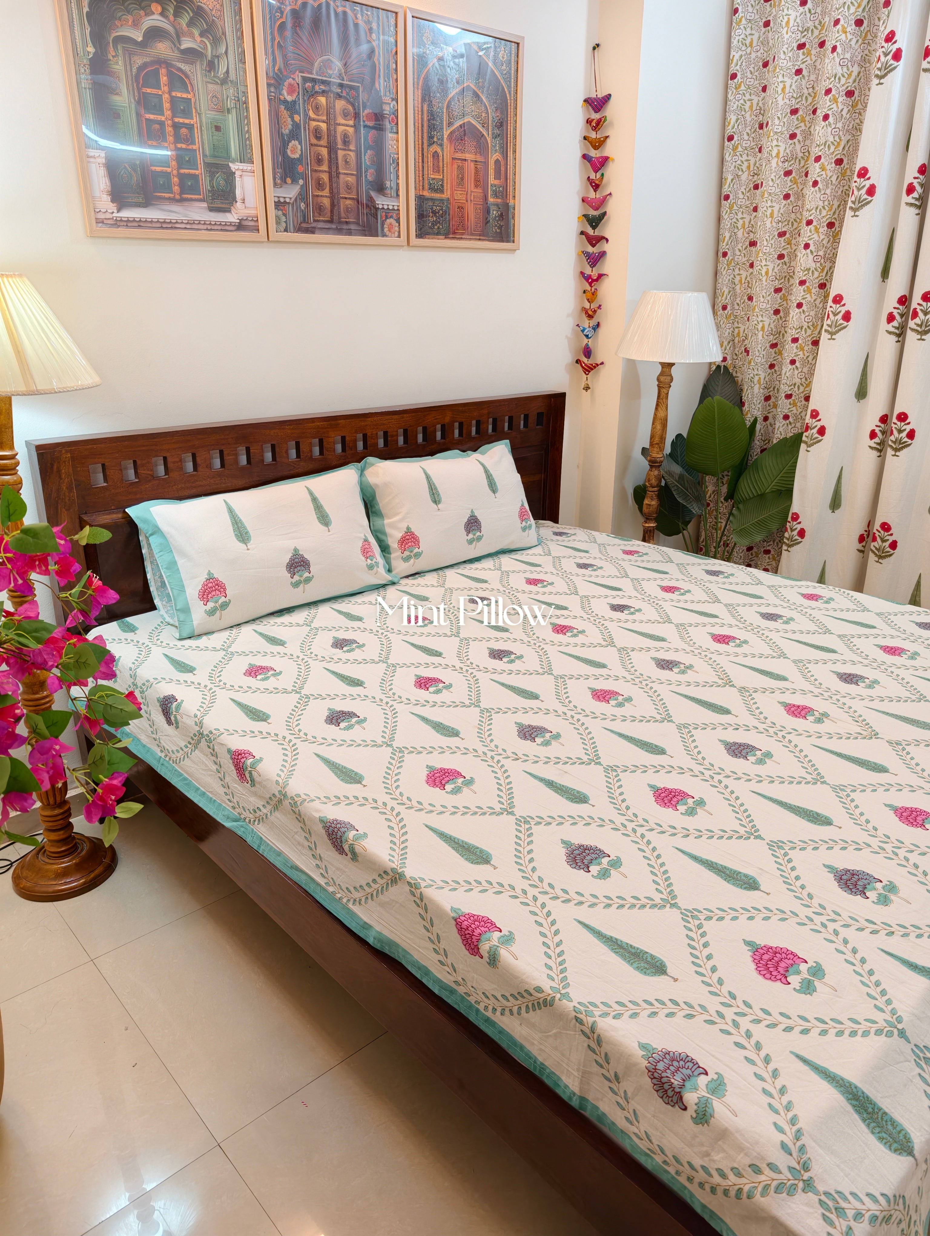 King/Queen Size Regular Bedsheet