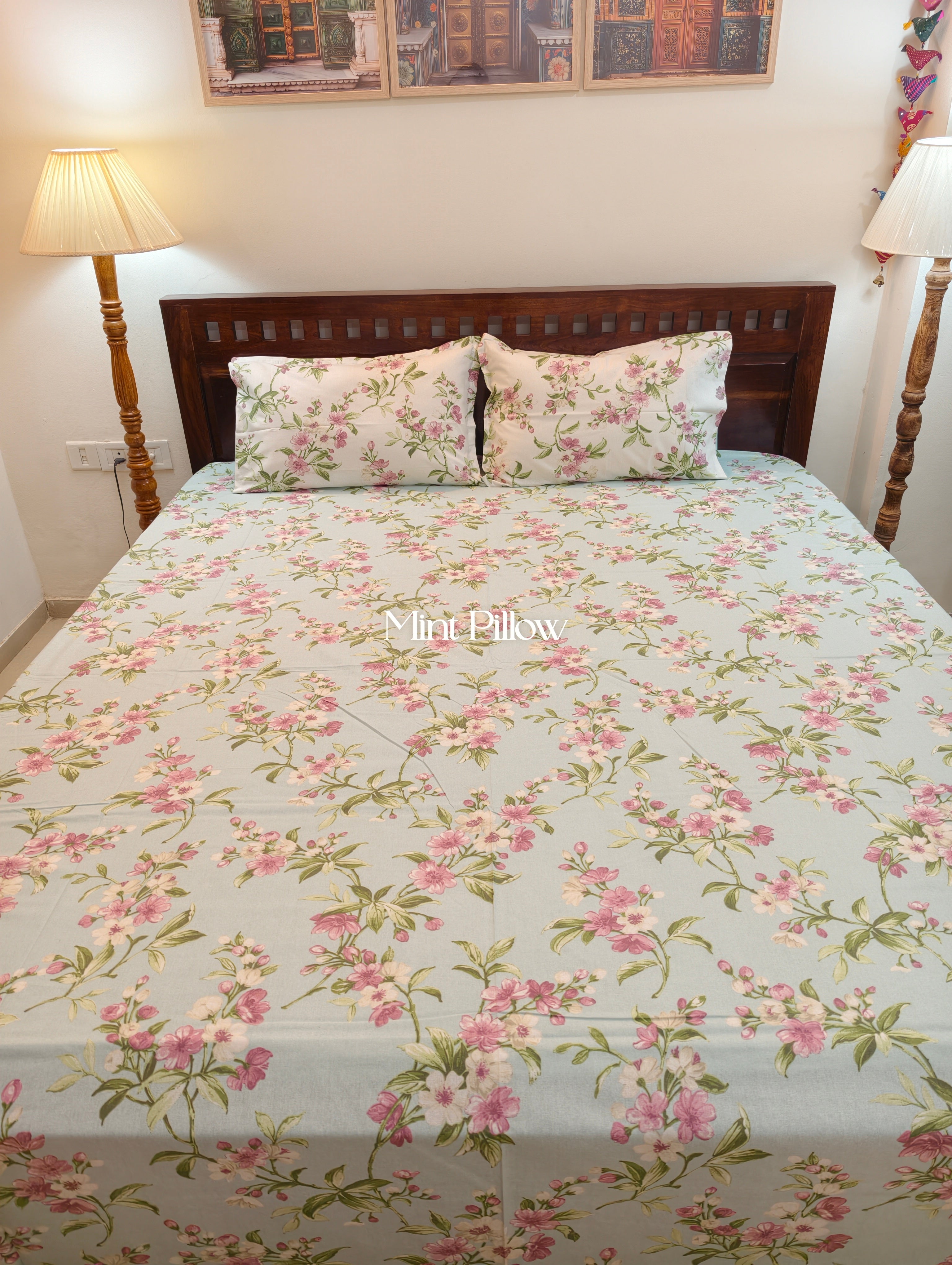 King/Queen Size Regular Bedsheet