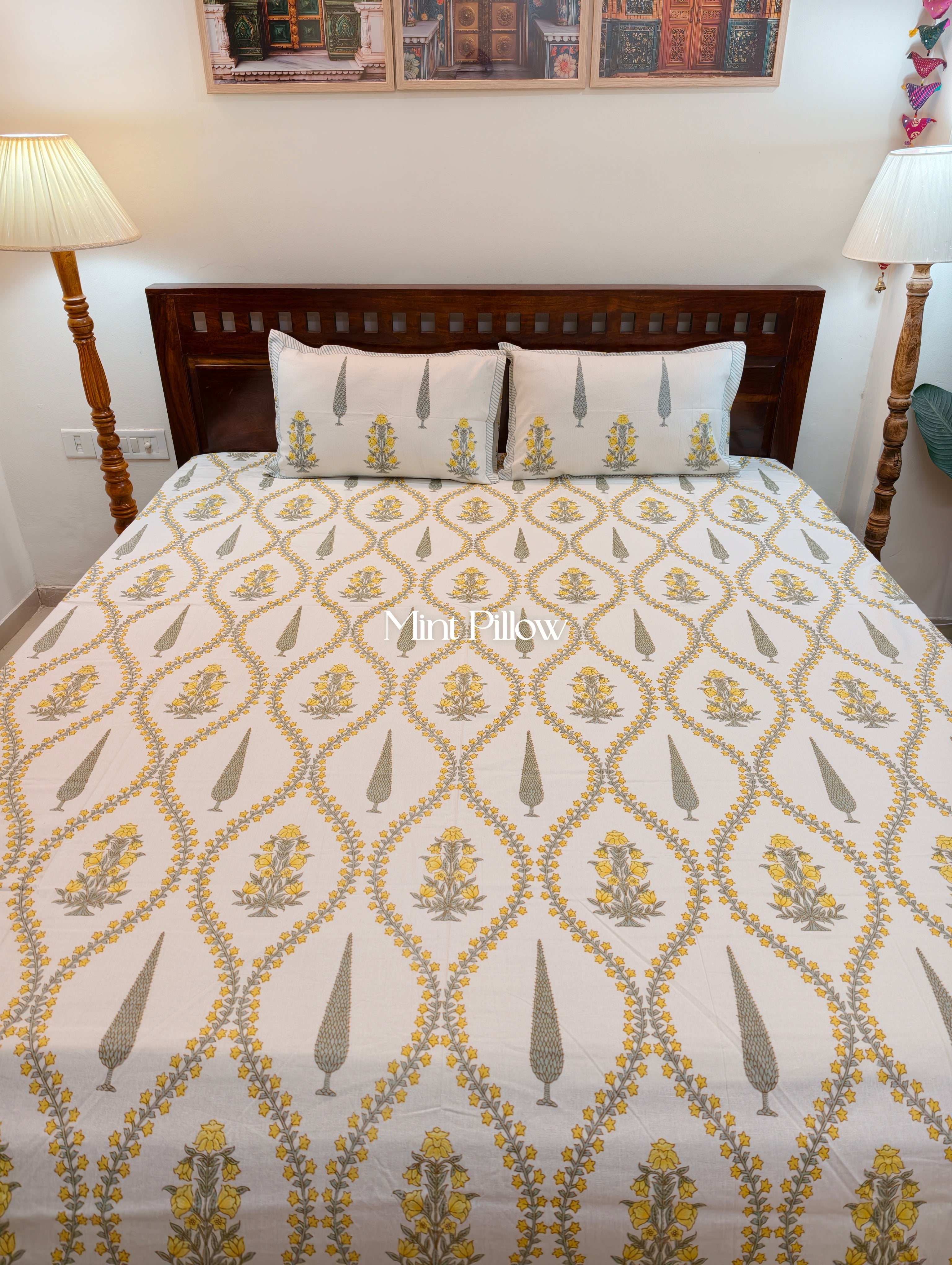 King/Queen Size Regular Bedsheet