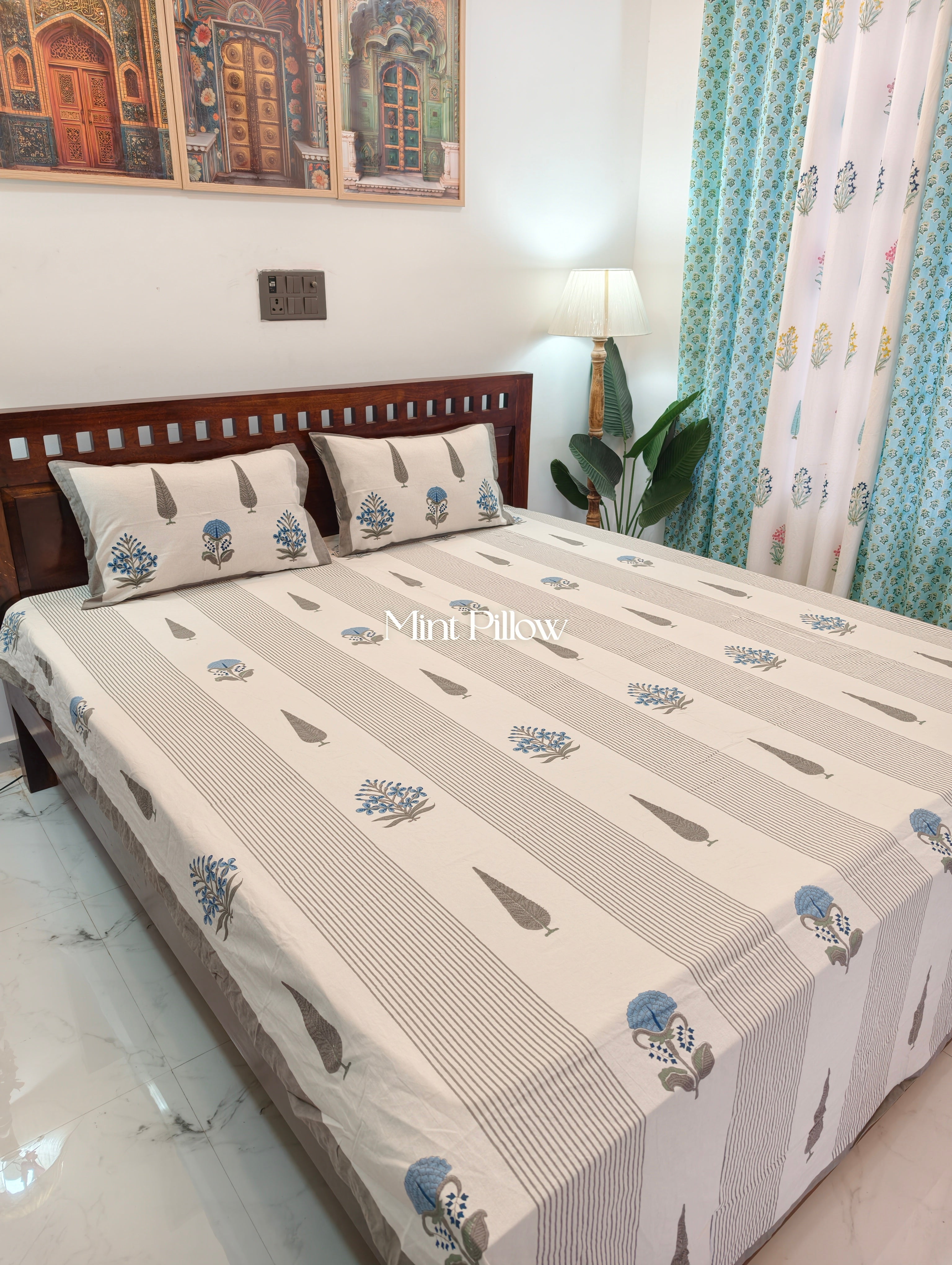 King/Queen Size Regular Bedsheet