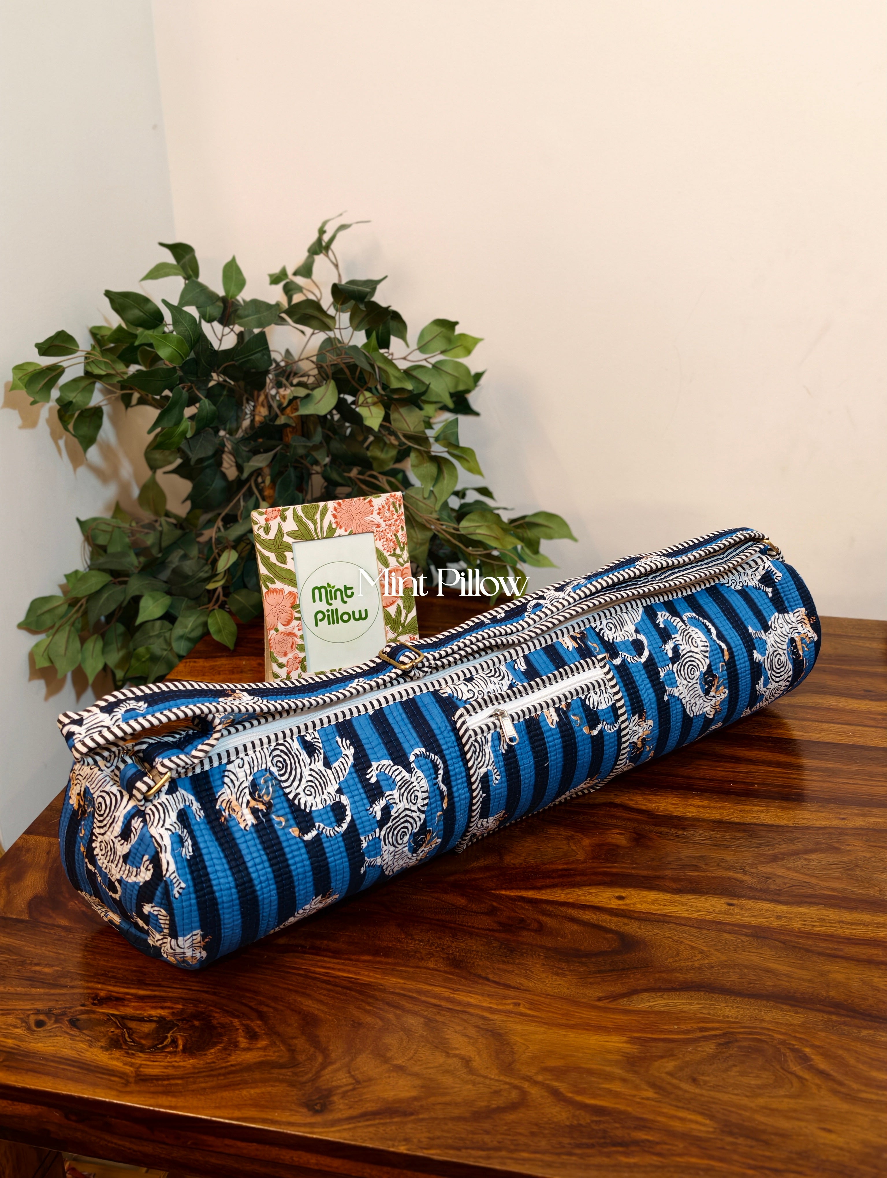 Handmade Jaipuri Print Yoga Mat Bag