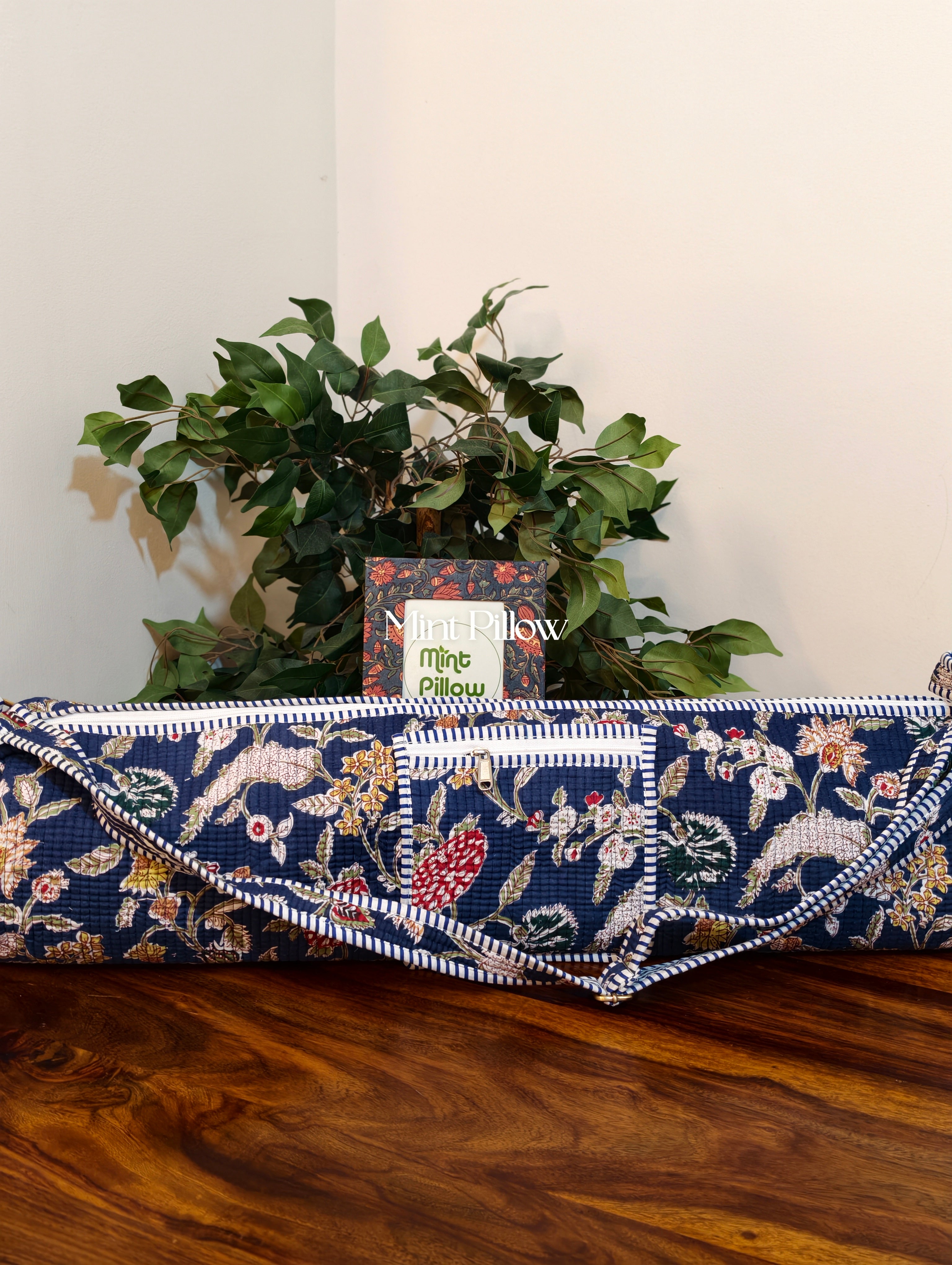 Handmade Jaipuri Print Yoga Mat Bag