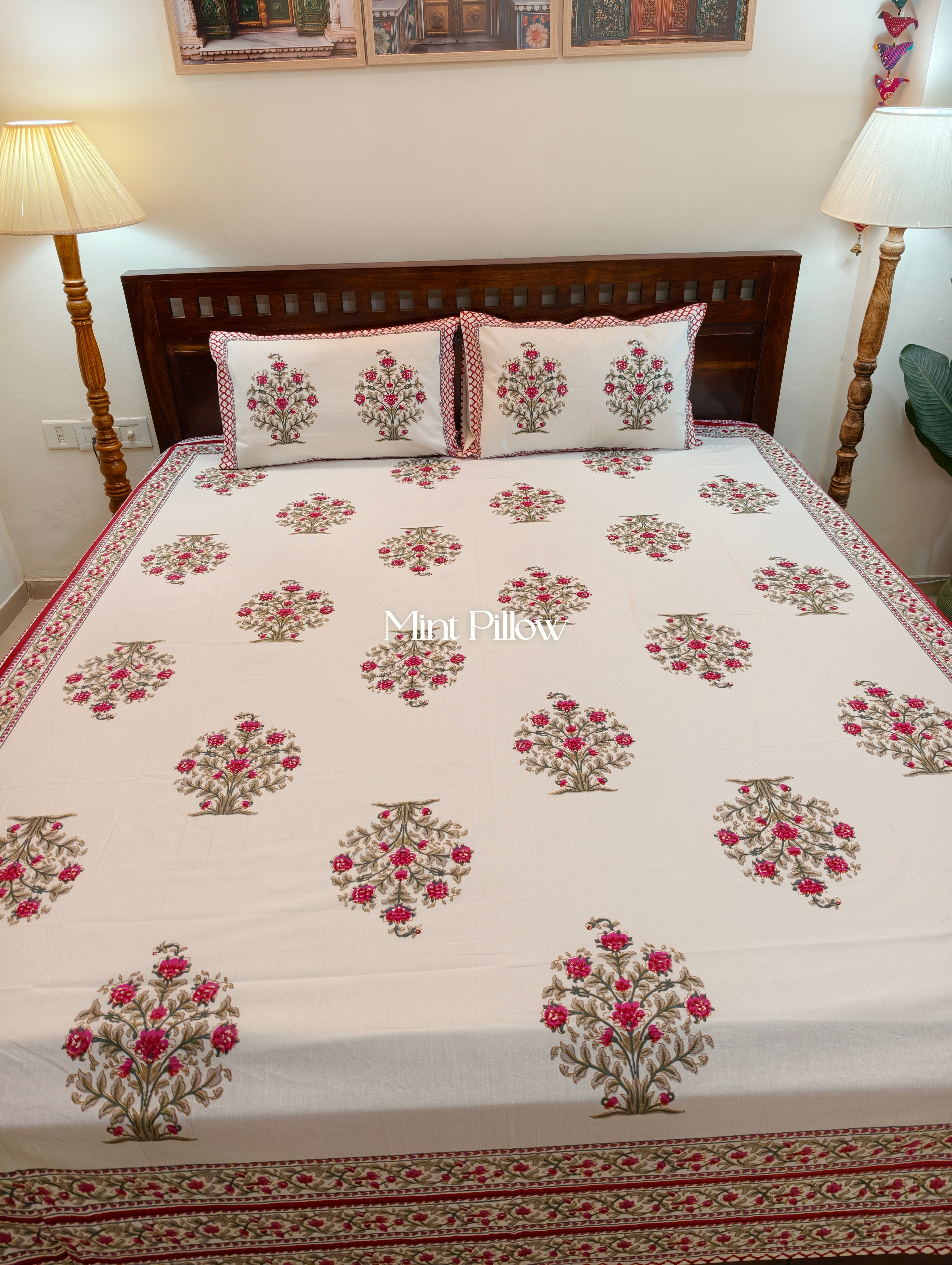 King/Queen Size Regular Bedsheet