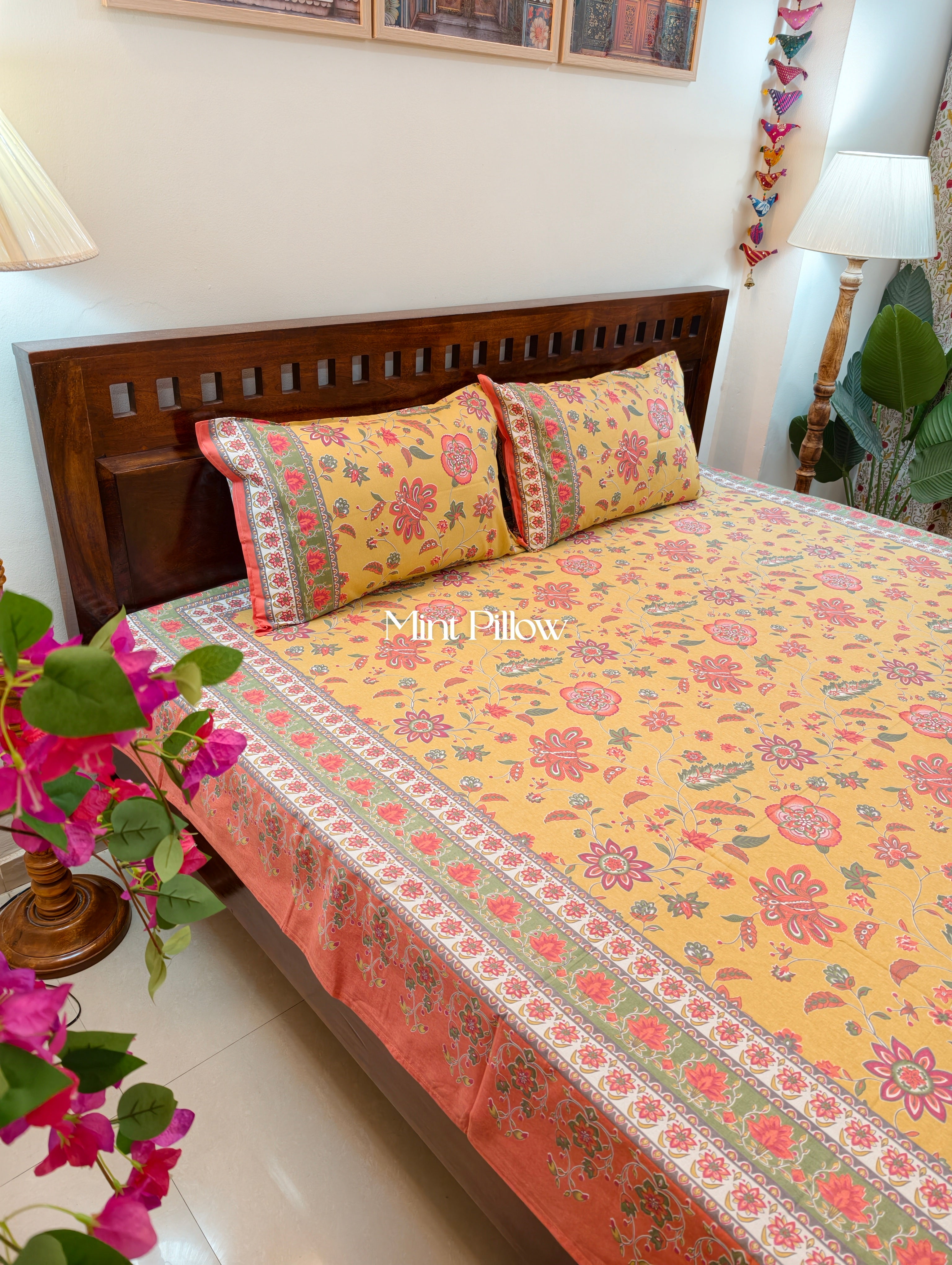 King/Queen Size Regular Bedsheet