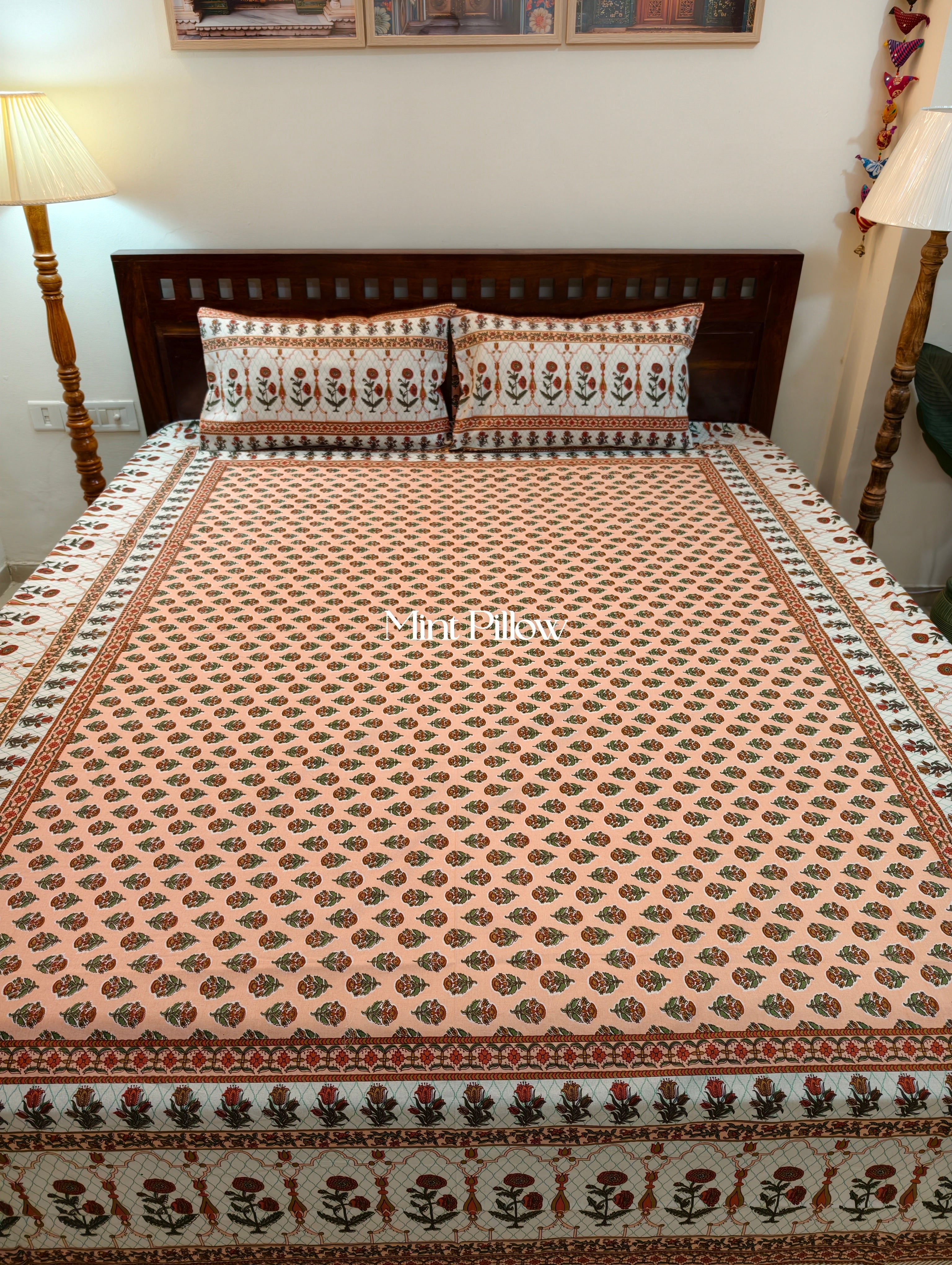King/Queen Size Regular Bedsheet