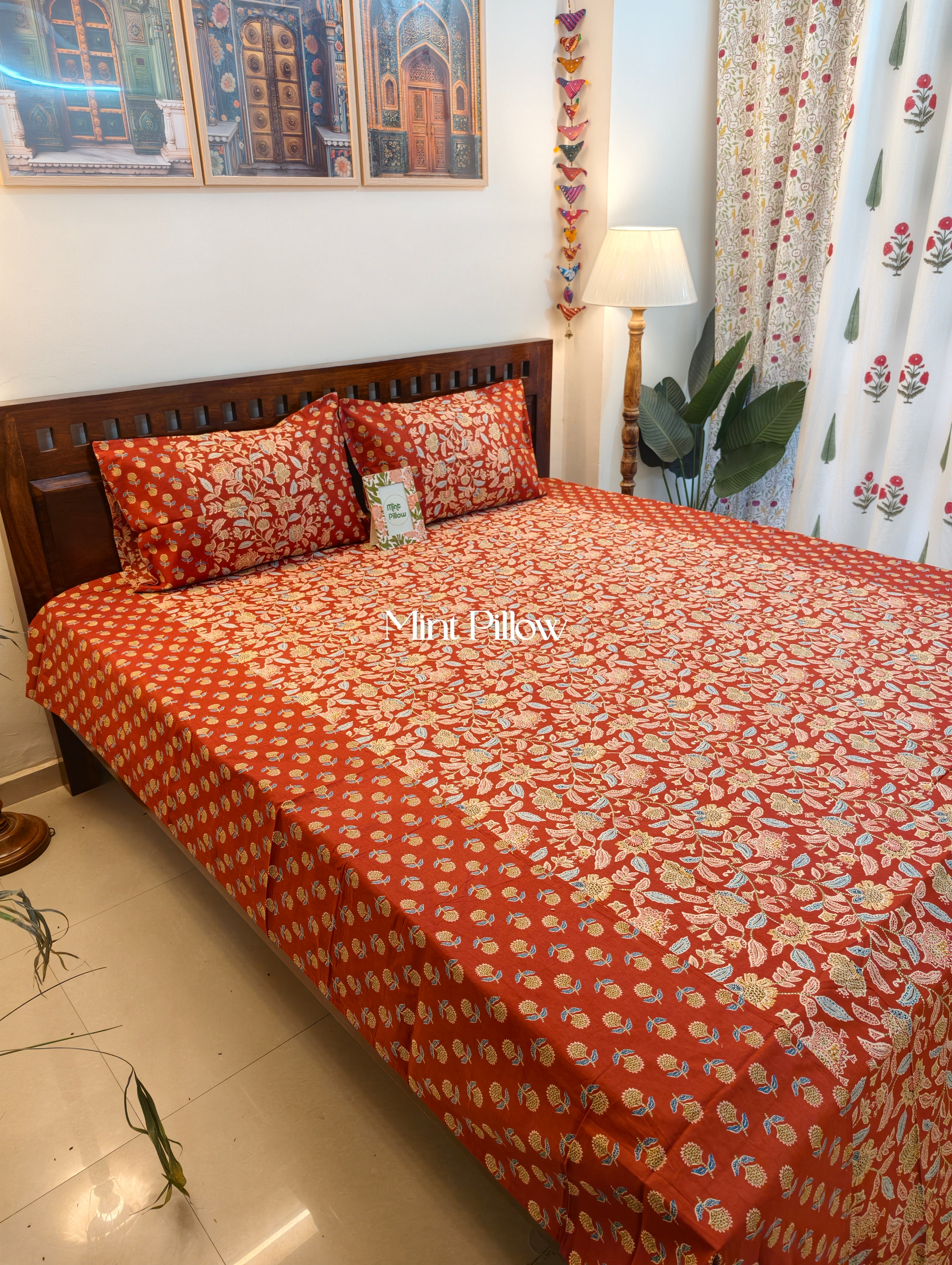 King/Queen Size Regular Bedsheet