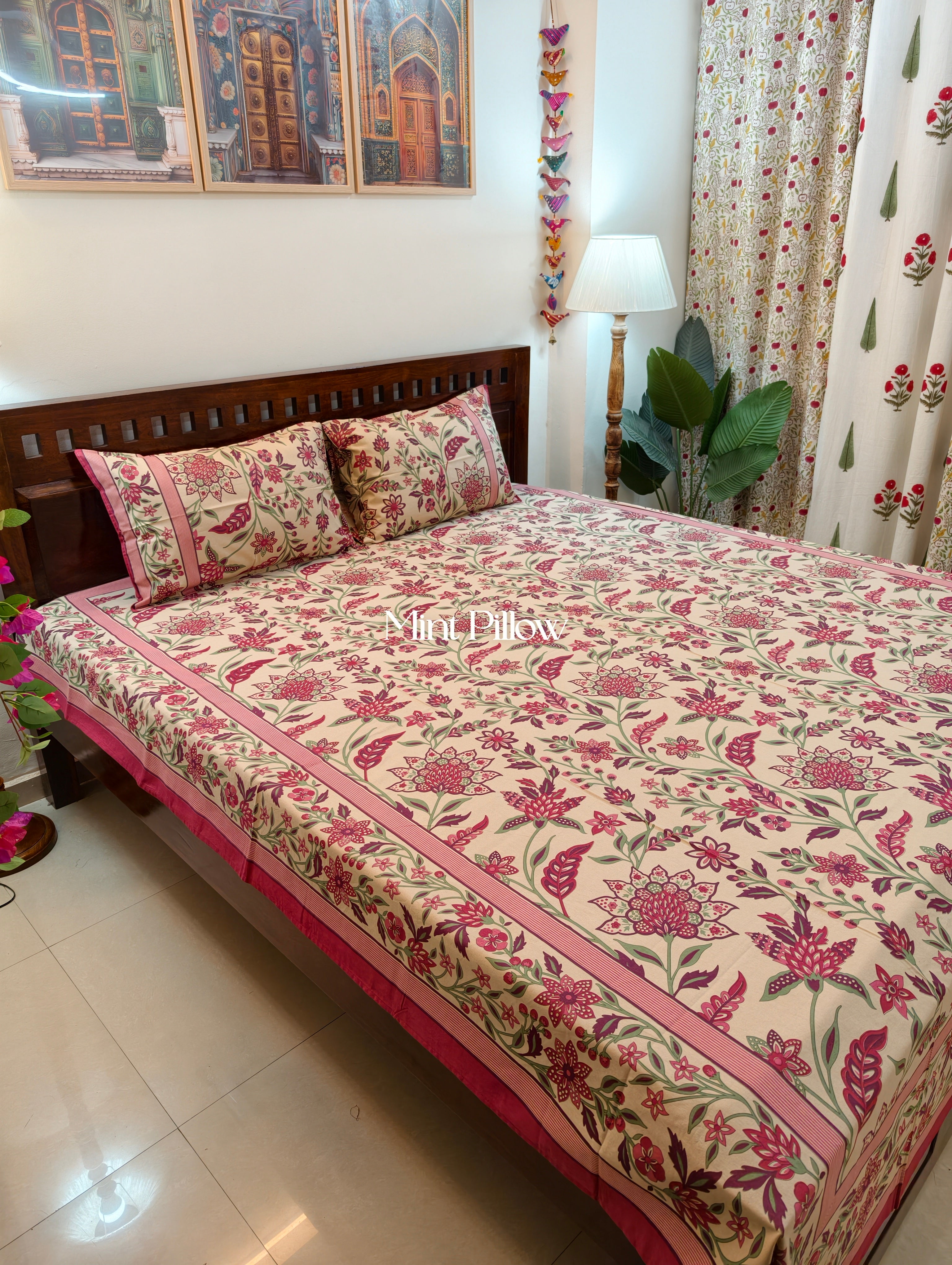 King/Queen Size Regular Bedsheet