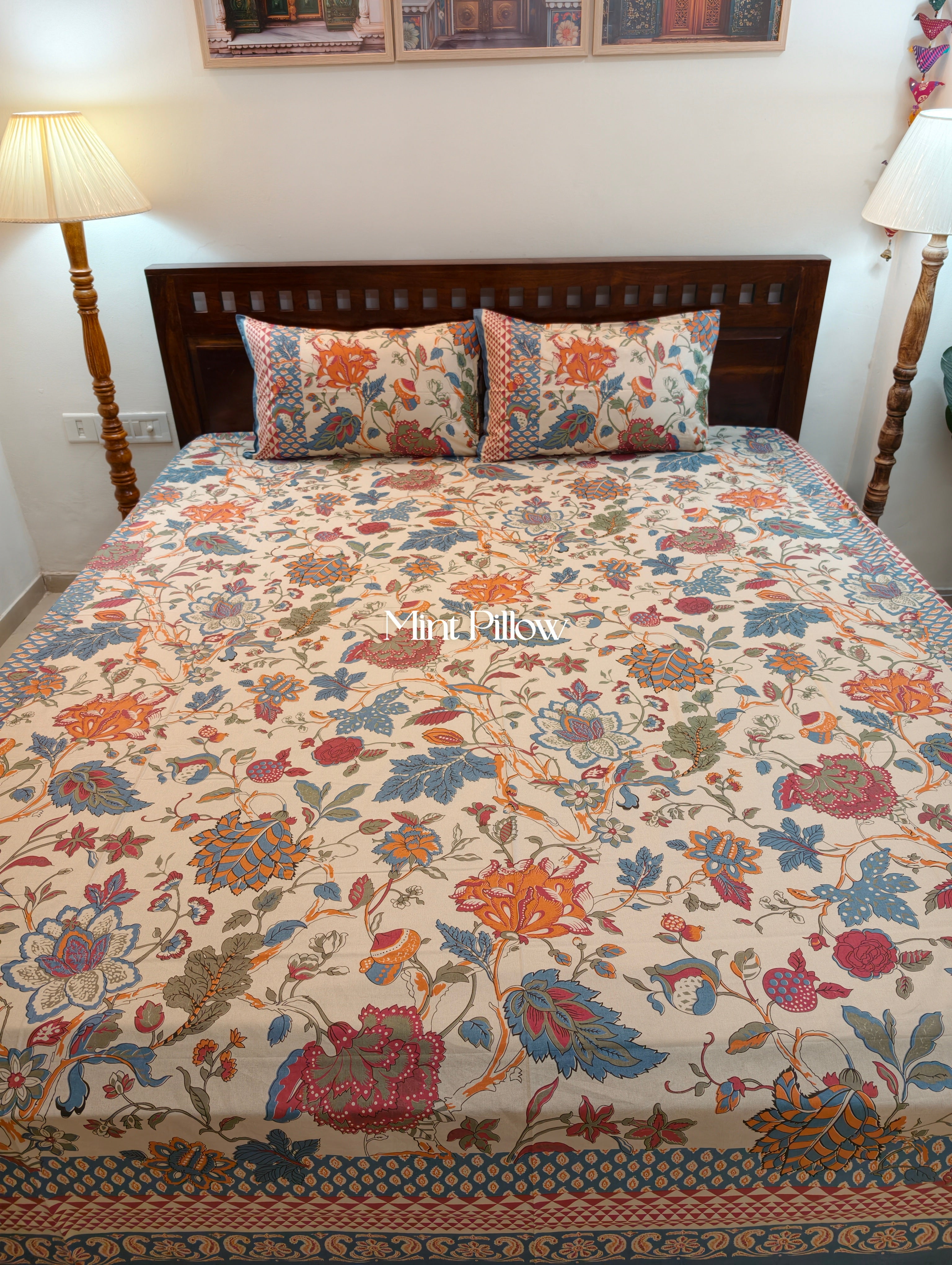 King/Queen Size Regular Bedsheet