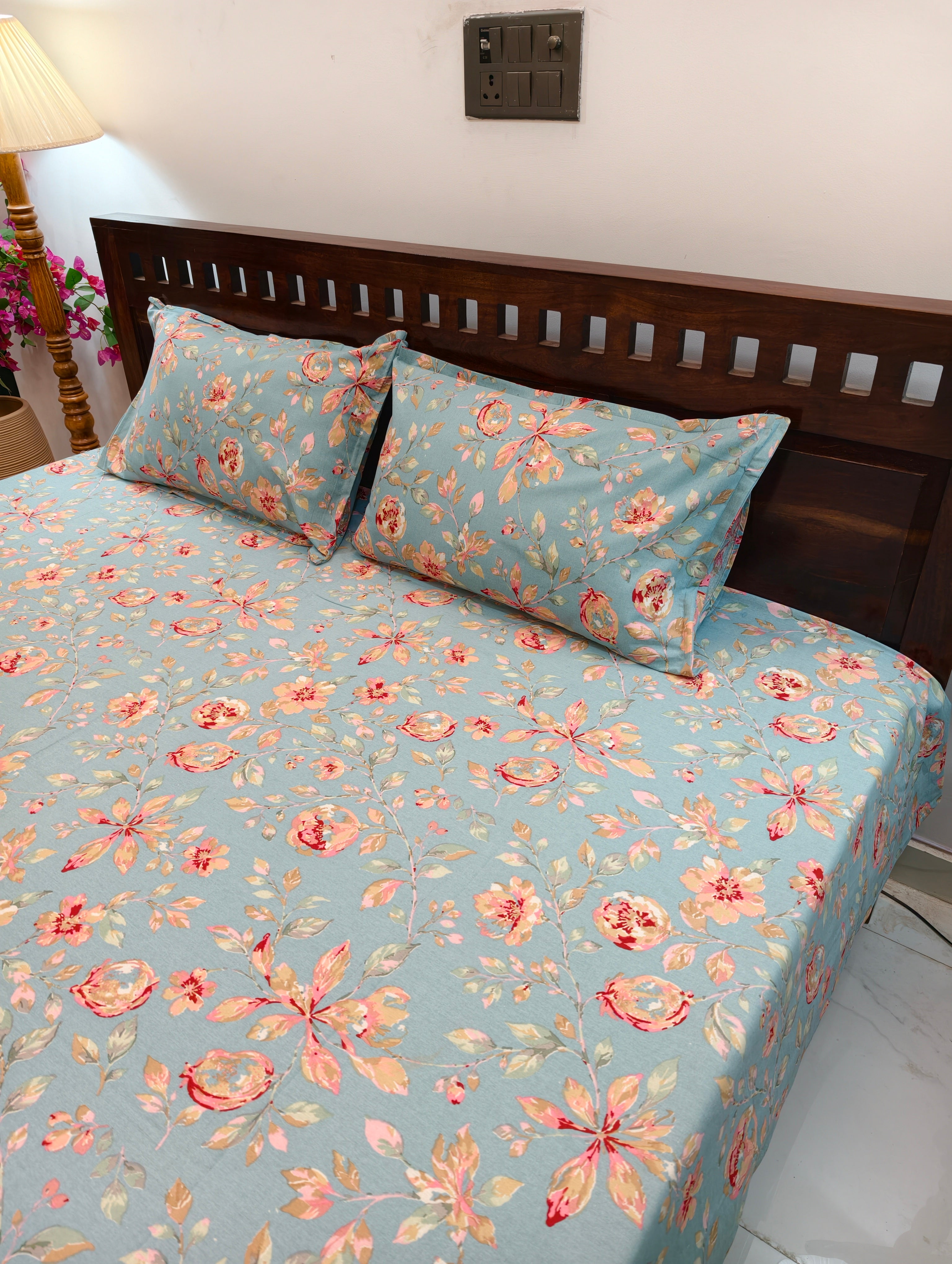 King/Queen Size Regular Bedsheet