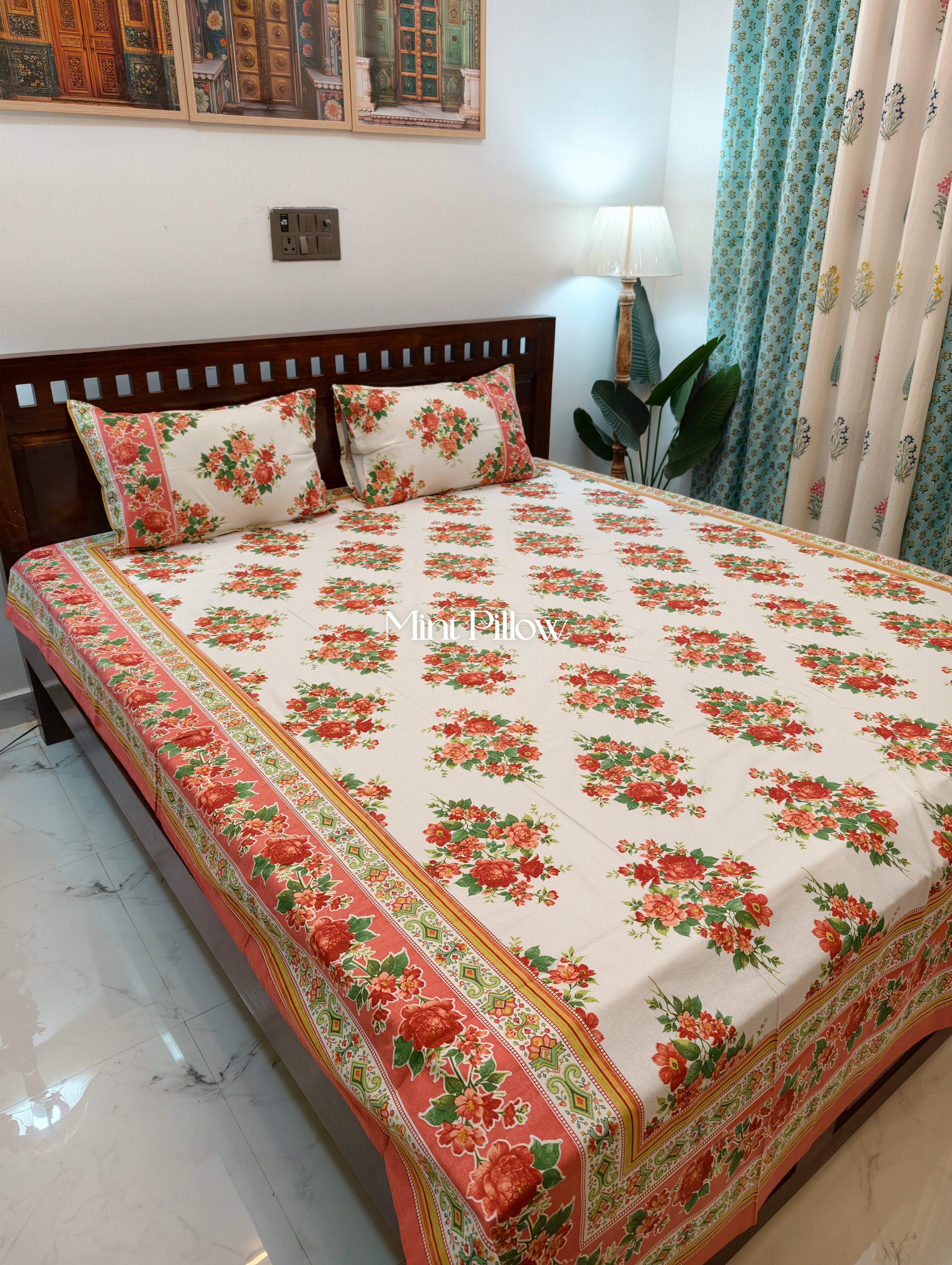 King/Queen Size Regular Bedsheet