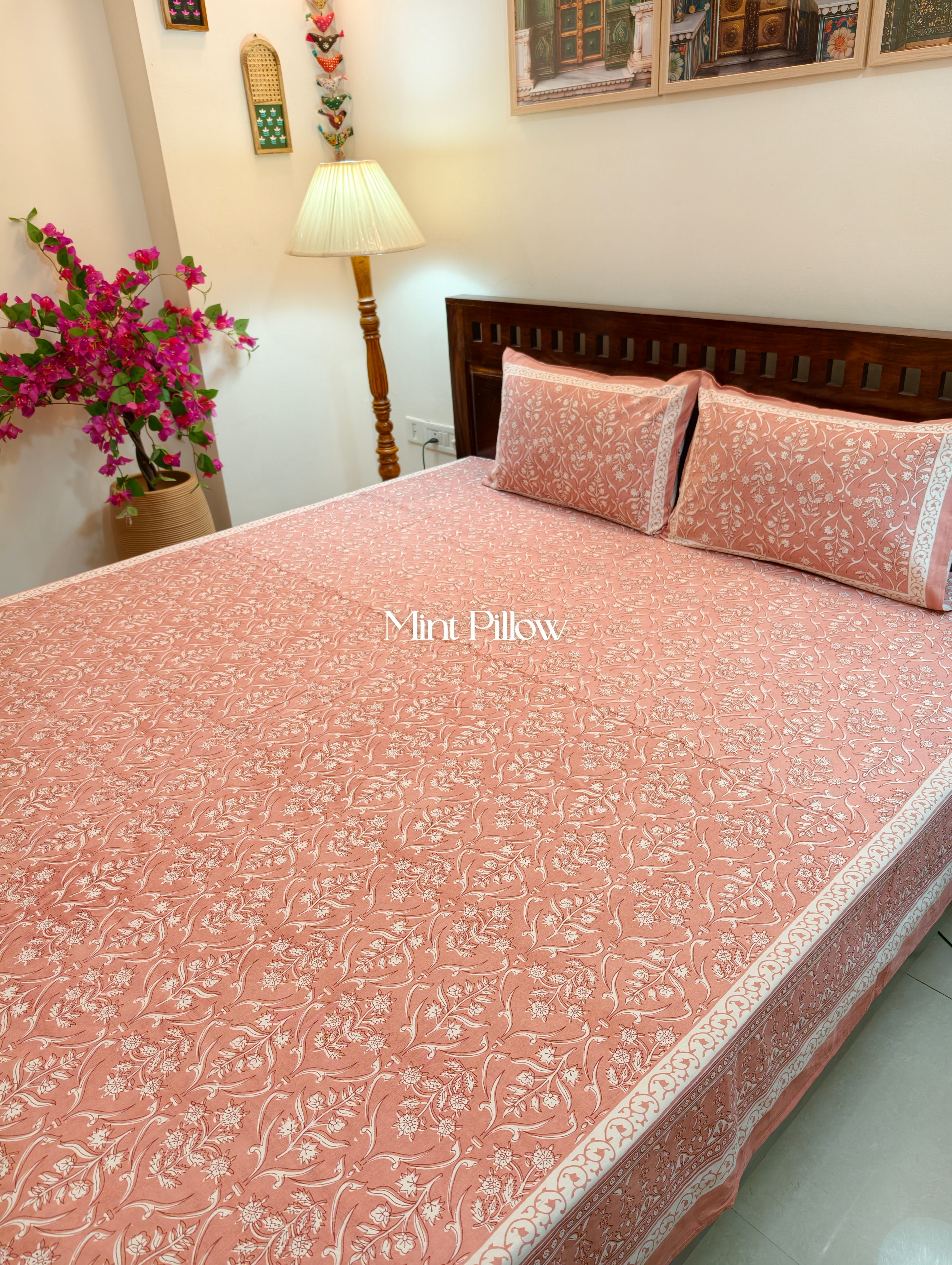 King/Queen Size Regular Bedsheet