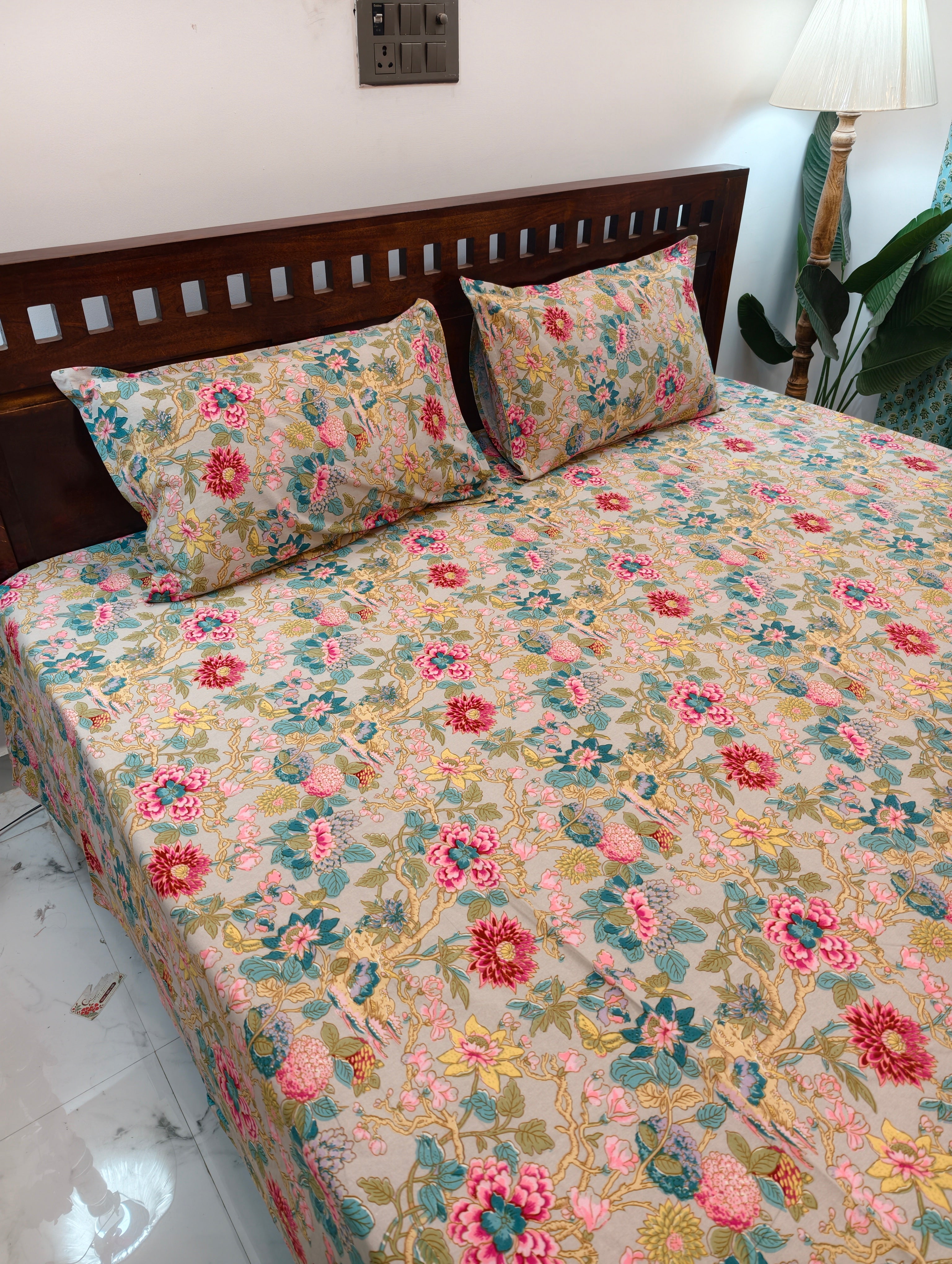 King/Queen Size Regular Bedsheet