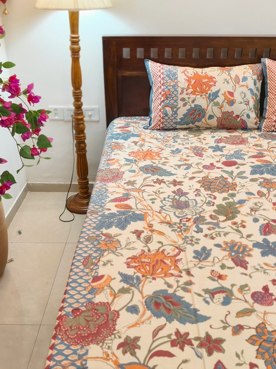 King/Queen Size Regular Bedsheet