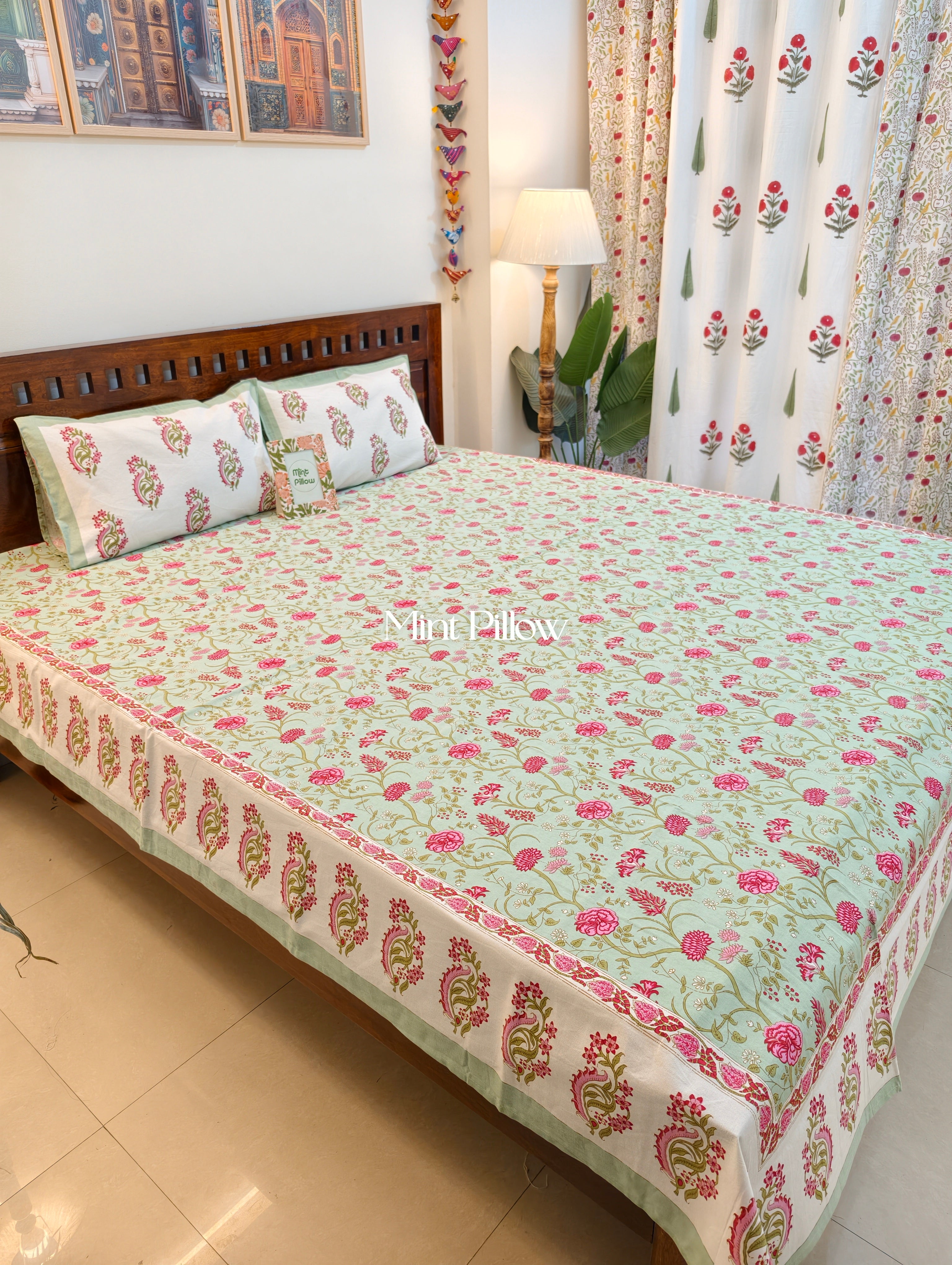 King/Queen Size Regular Bedsheet