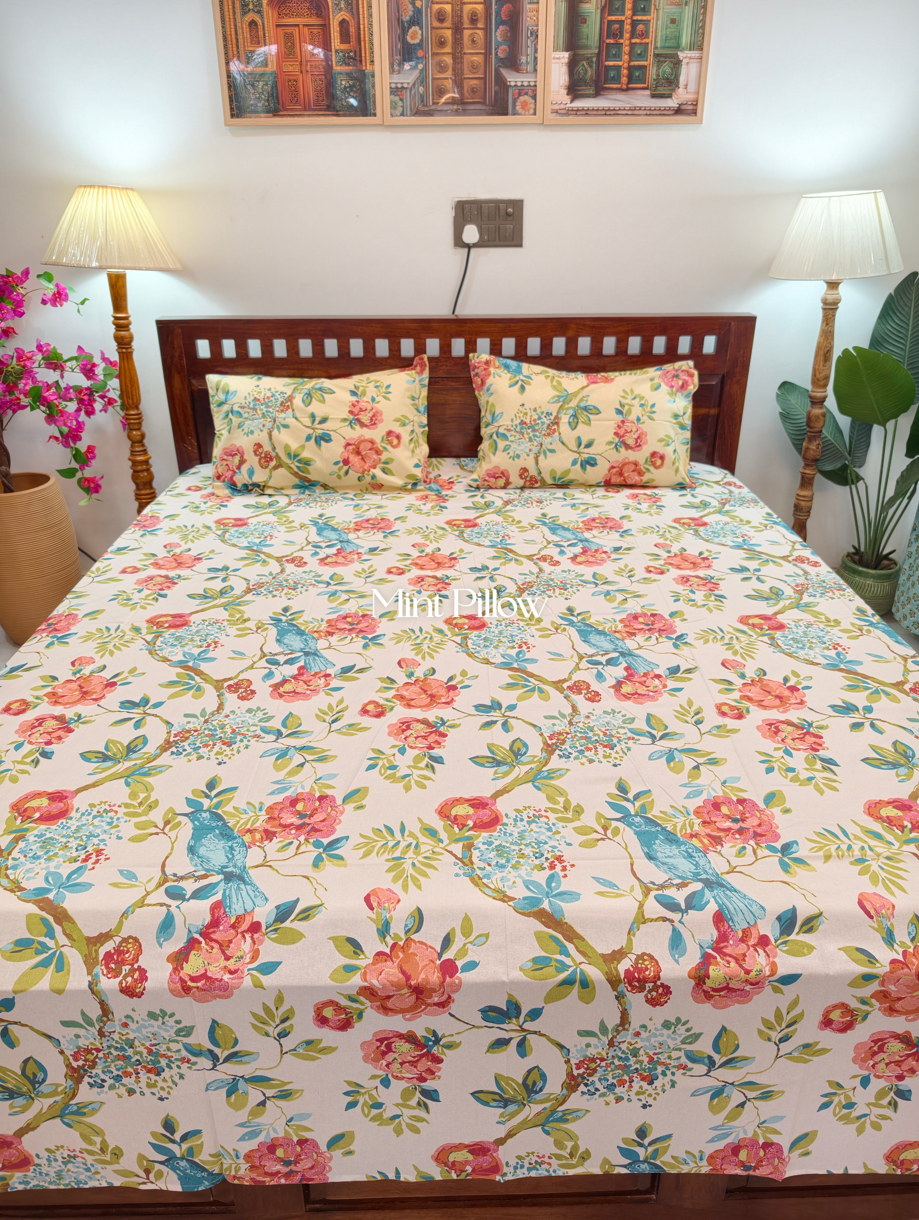 King/Queen Size Regular Bedsheet