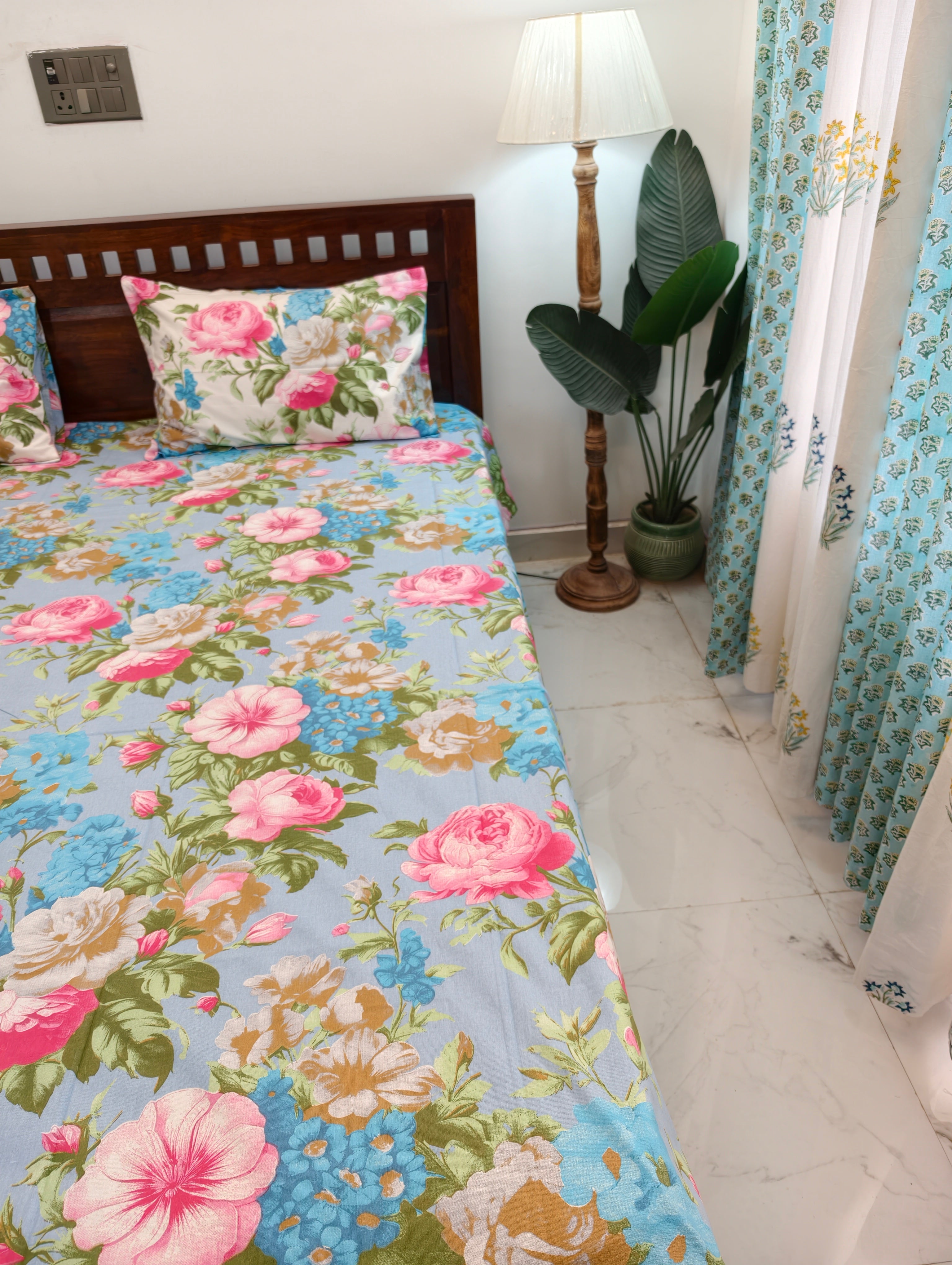 King/Queen Size Regular Bedsheet