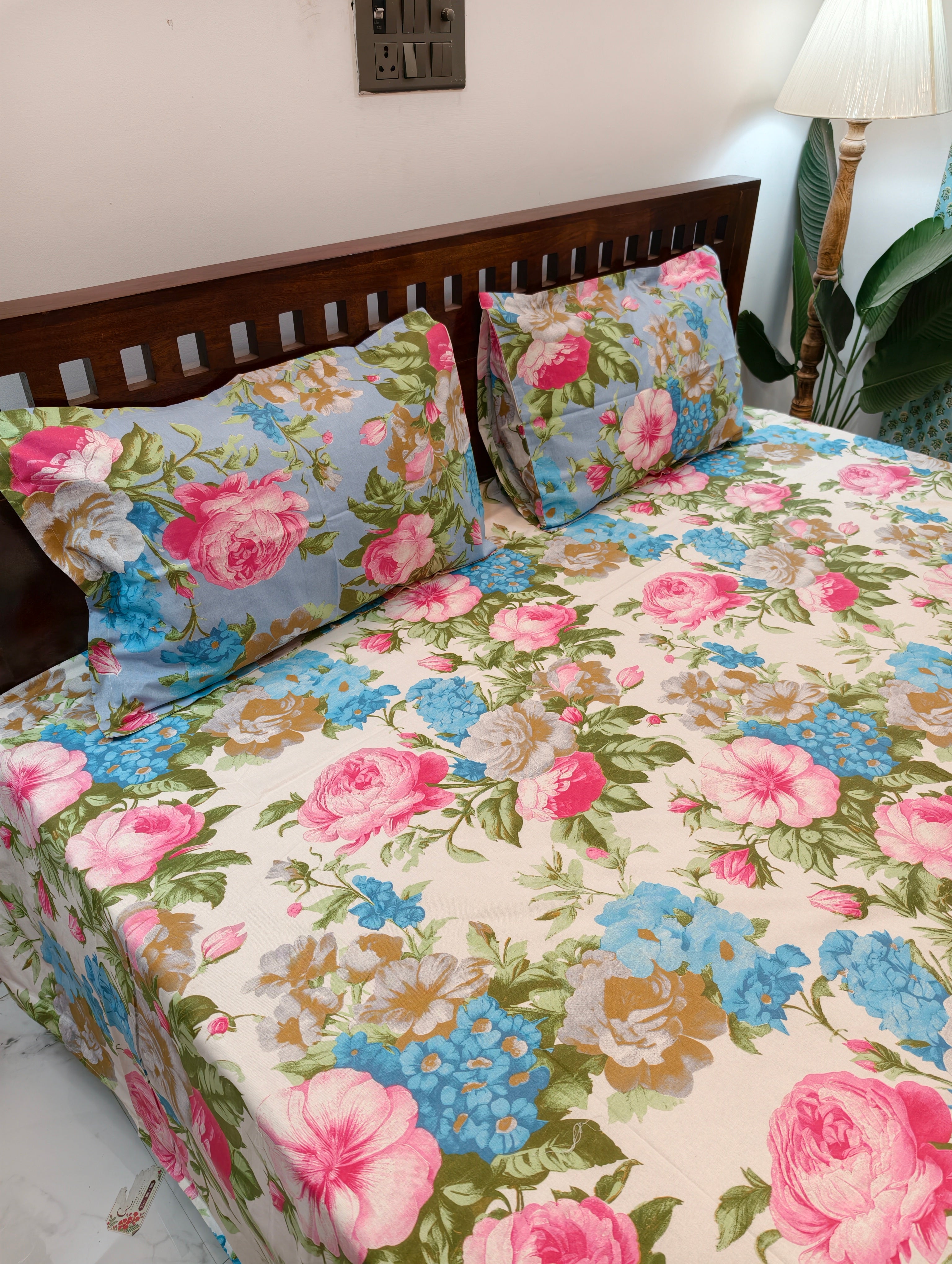 King/Queen Size Regular Bedsheet