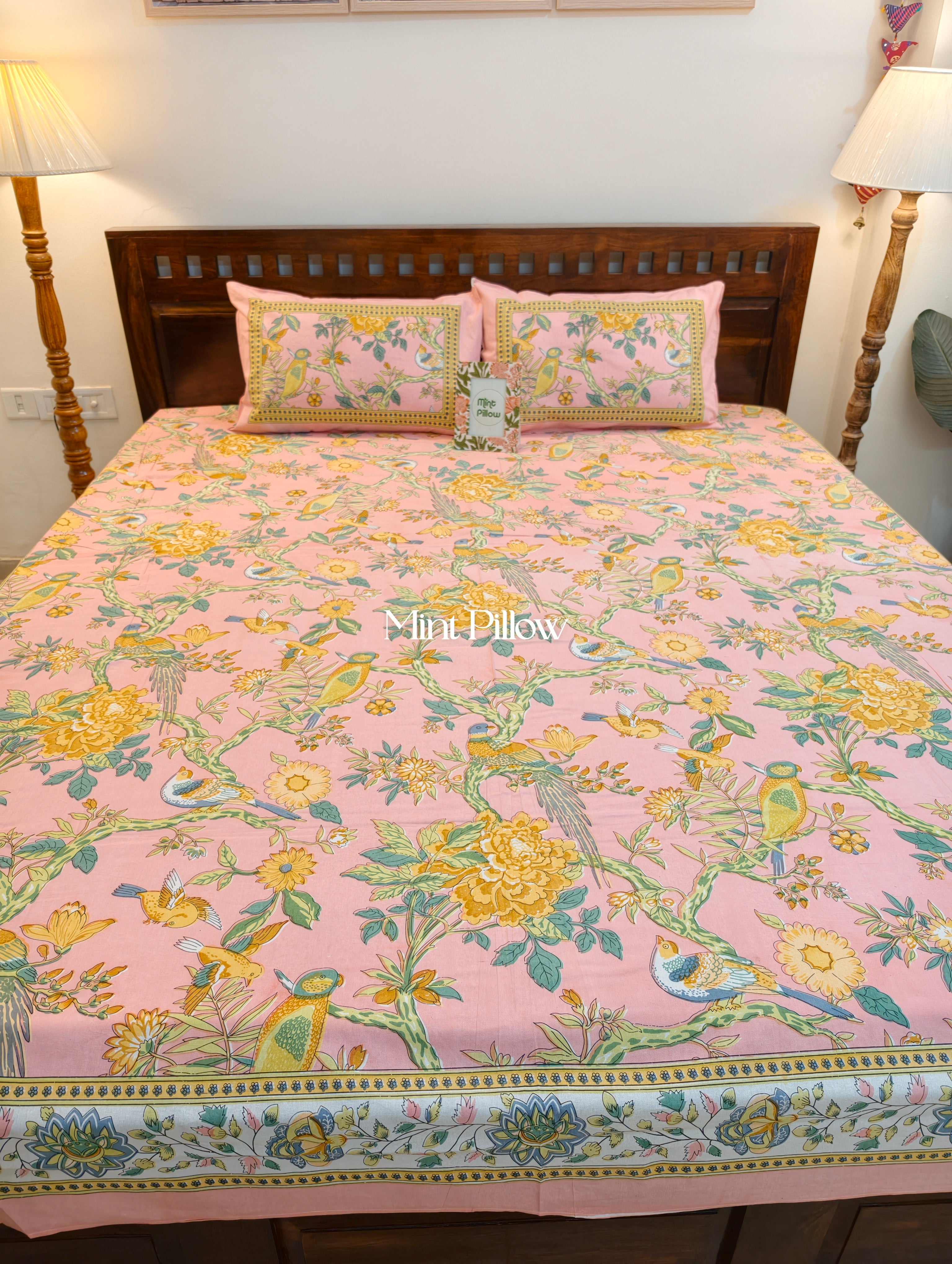 King/Queen Size Regular Bedsheet