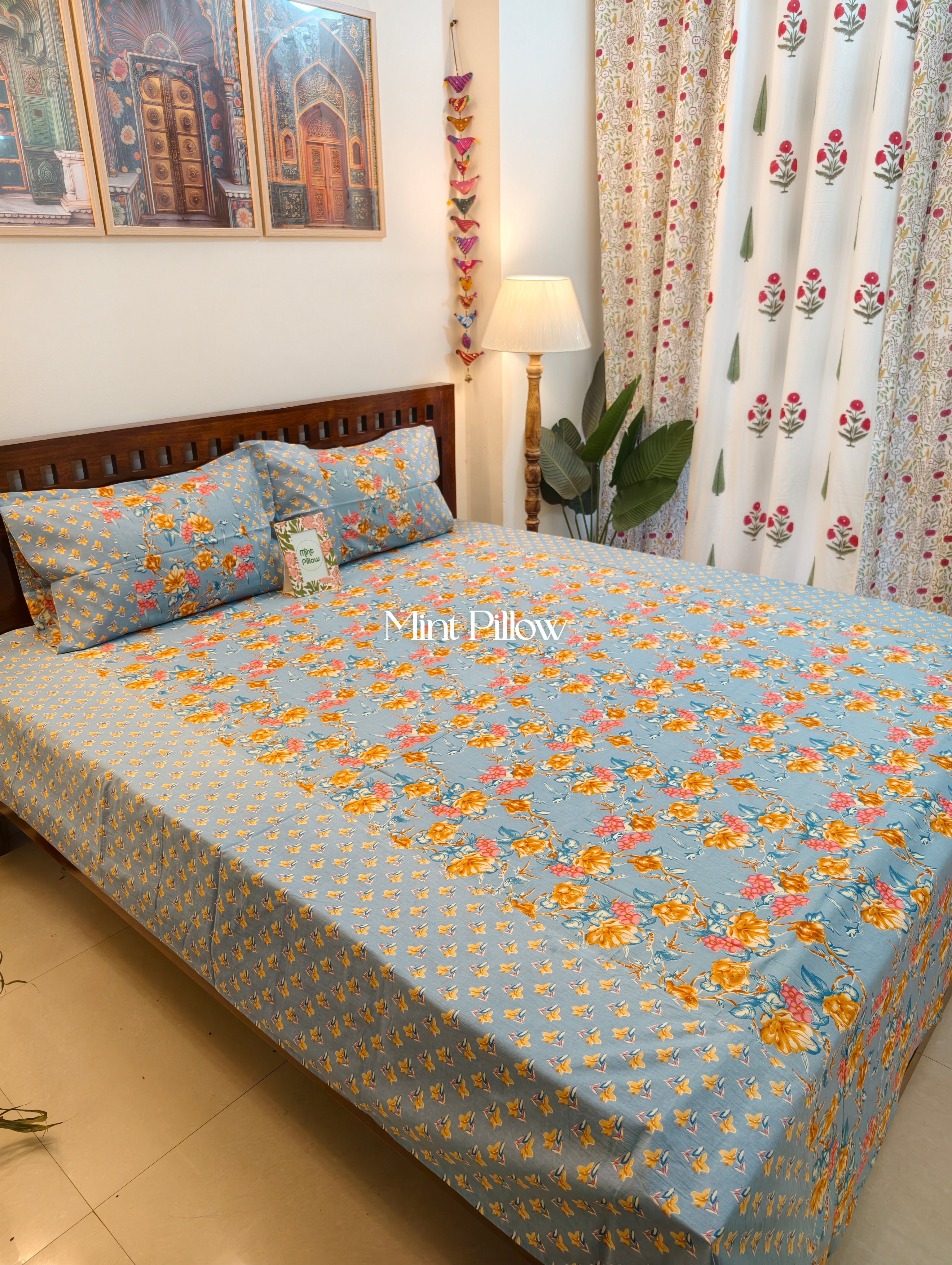 King/Queen Size Regular Bedsheet