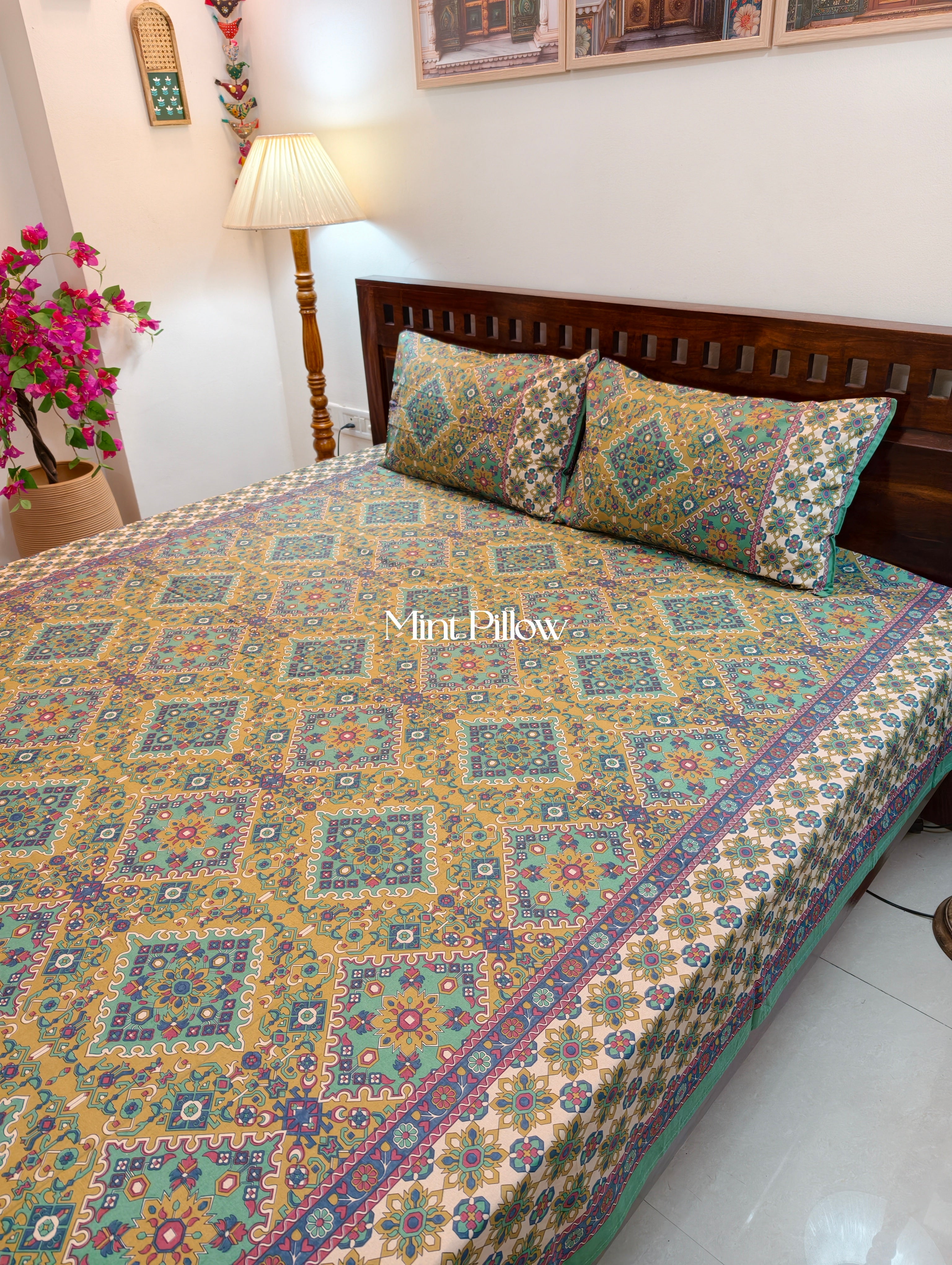 King/Queen Size Regular Bedsheet