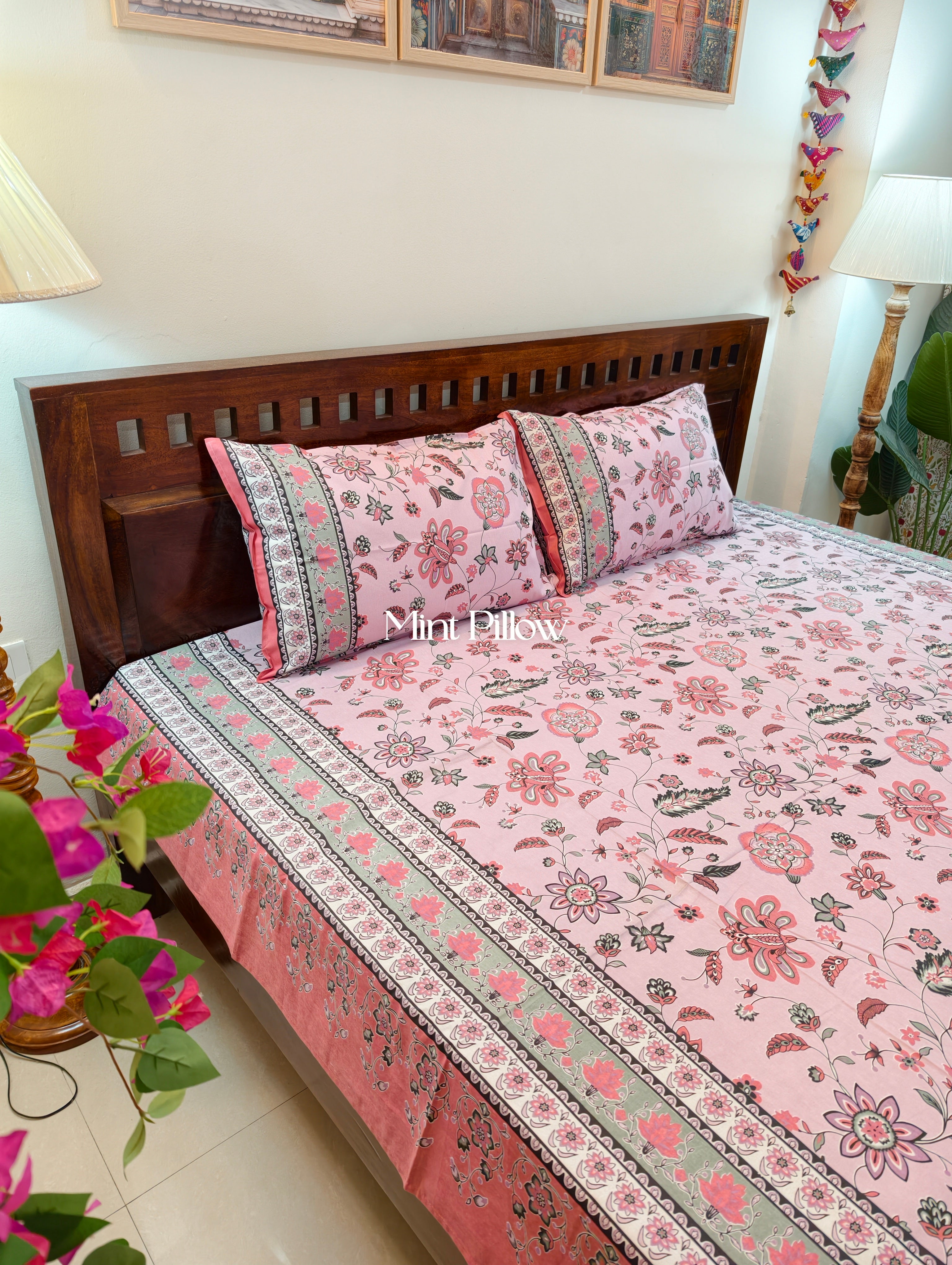 King/Queen Size Regular Bedsheet