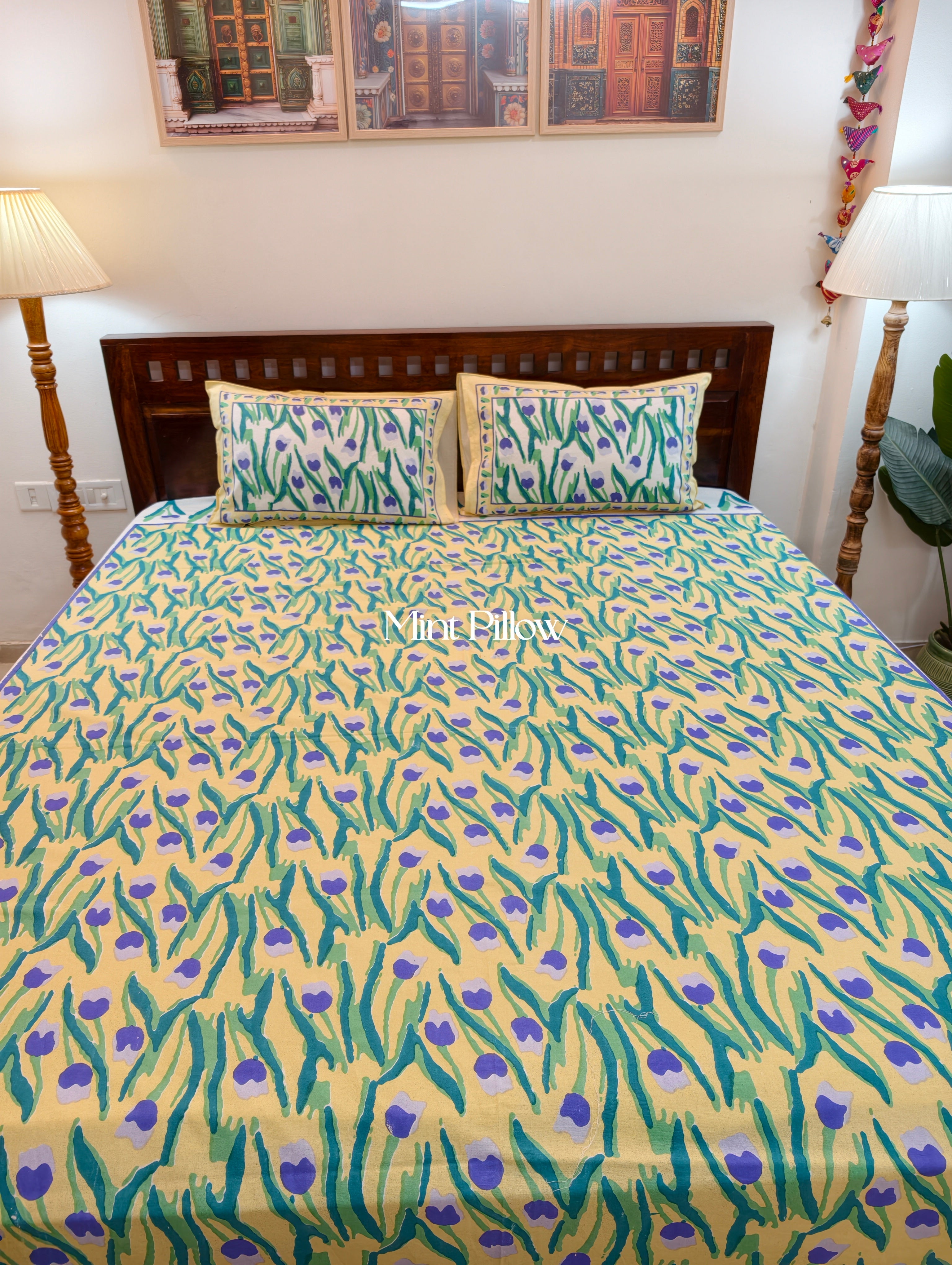 King/Queen Size Regular Bedsheet