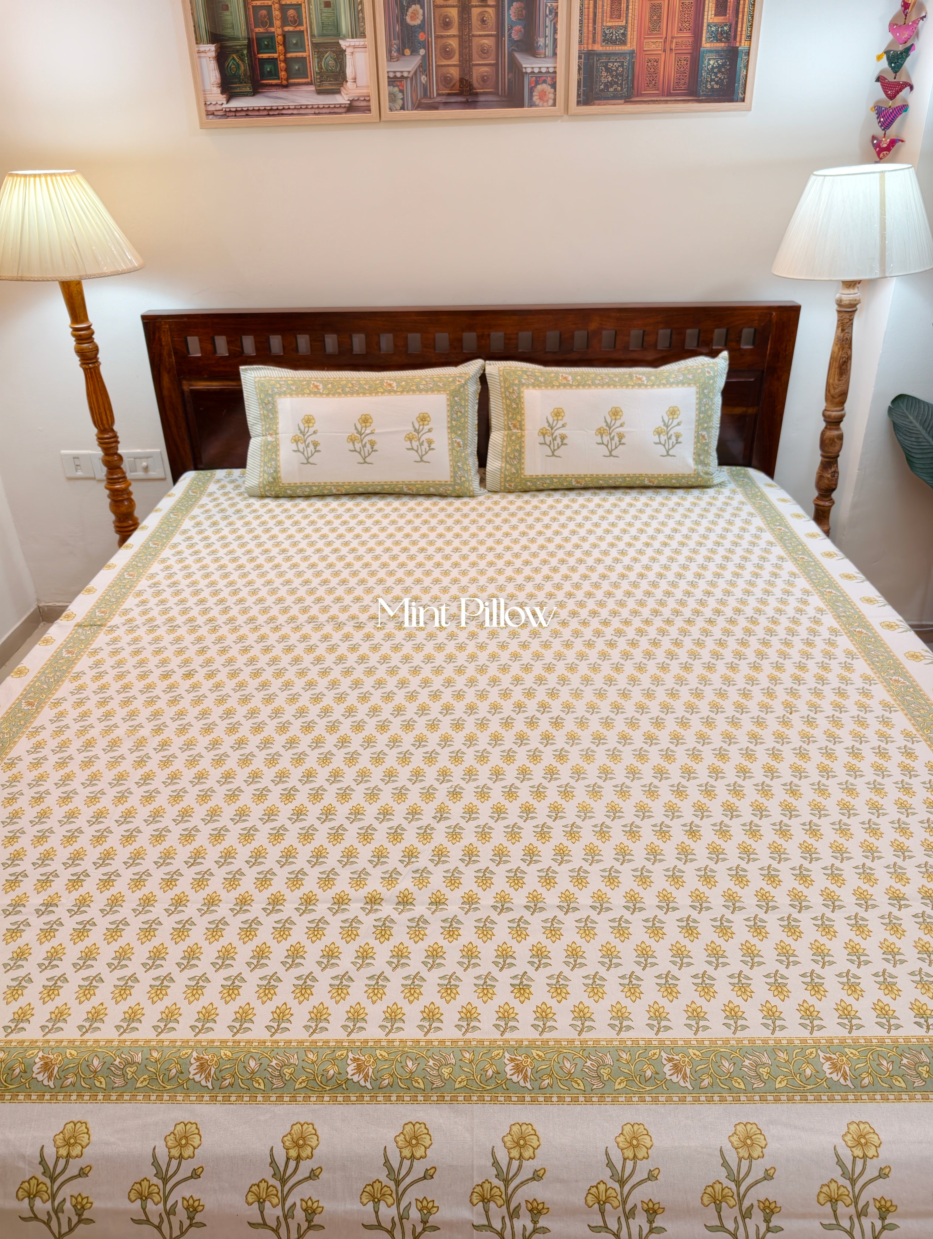 King/Queen Size Regular Bedsheet