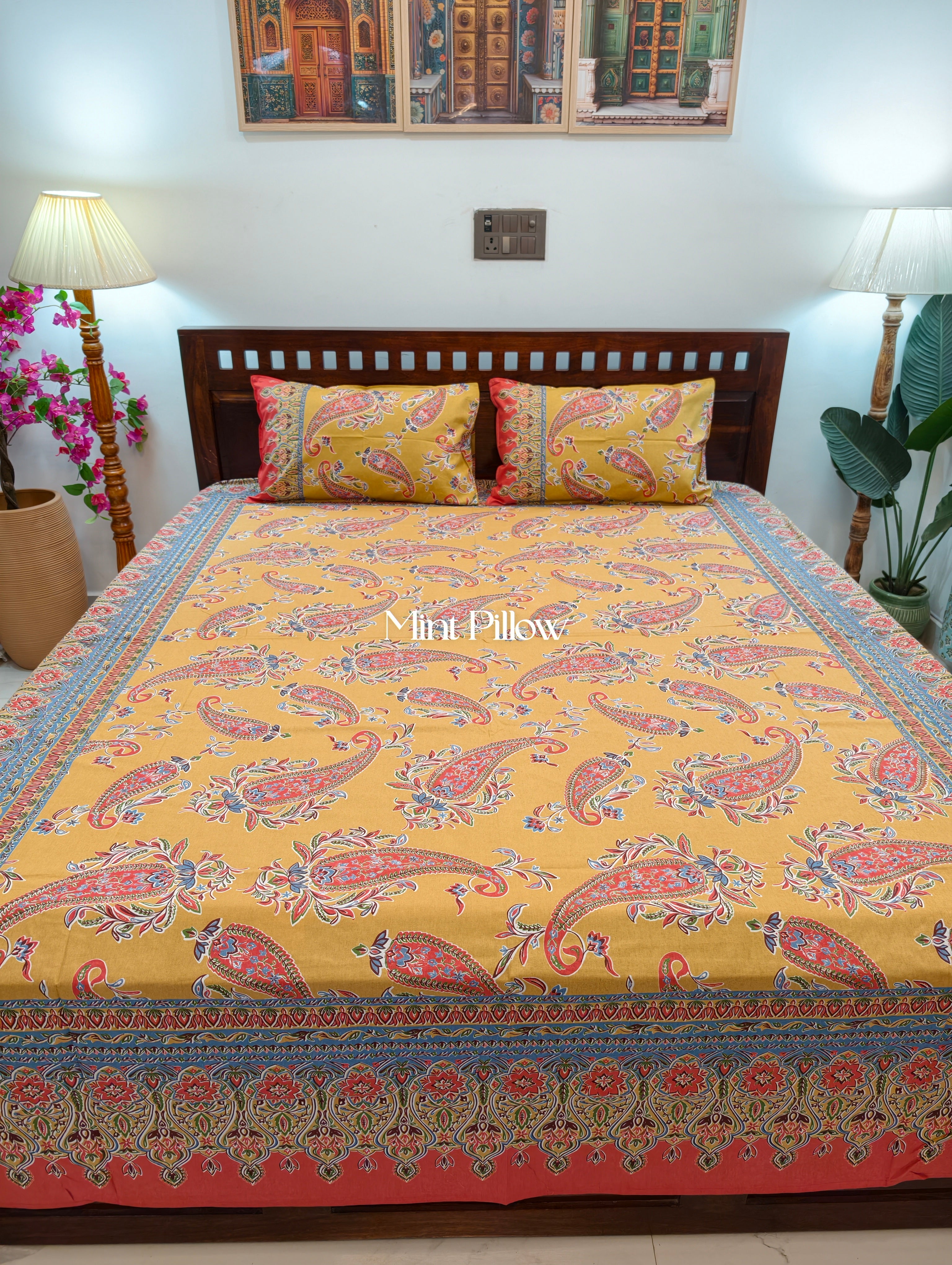 King/Queen Size Regular Bedsheet