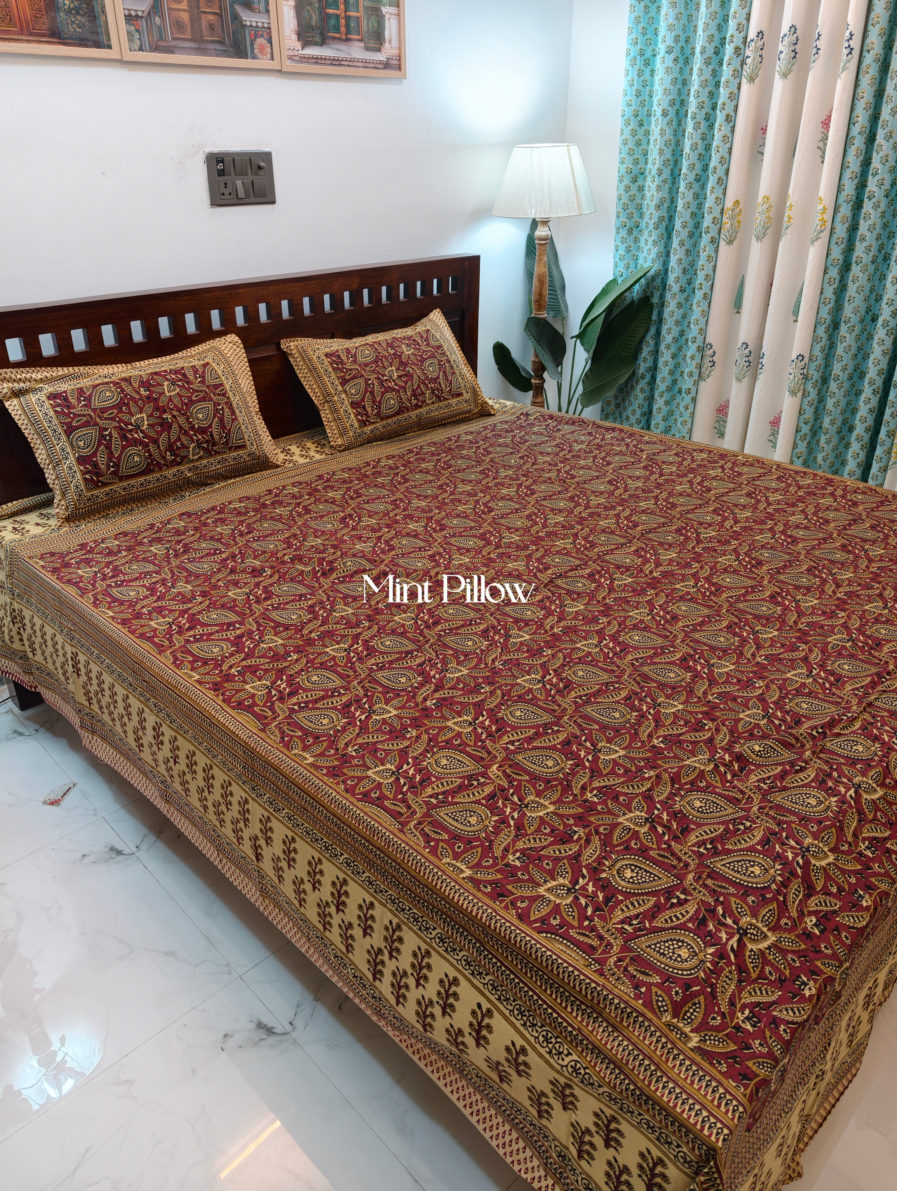 King/Queen Size Regular Bedsheet
