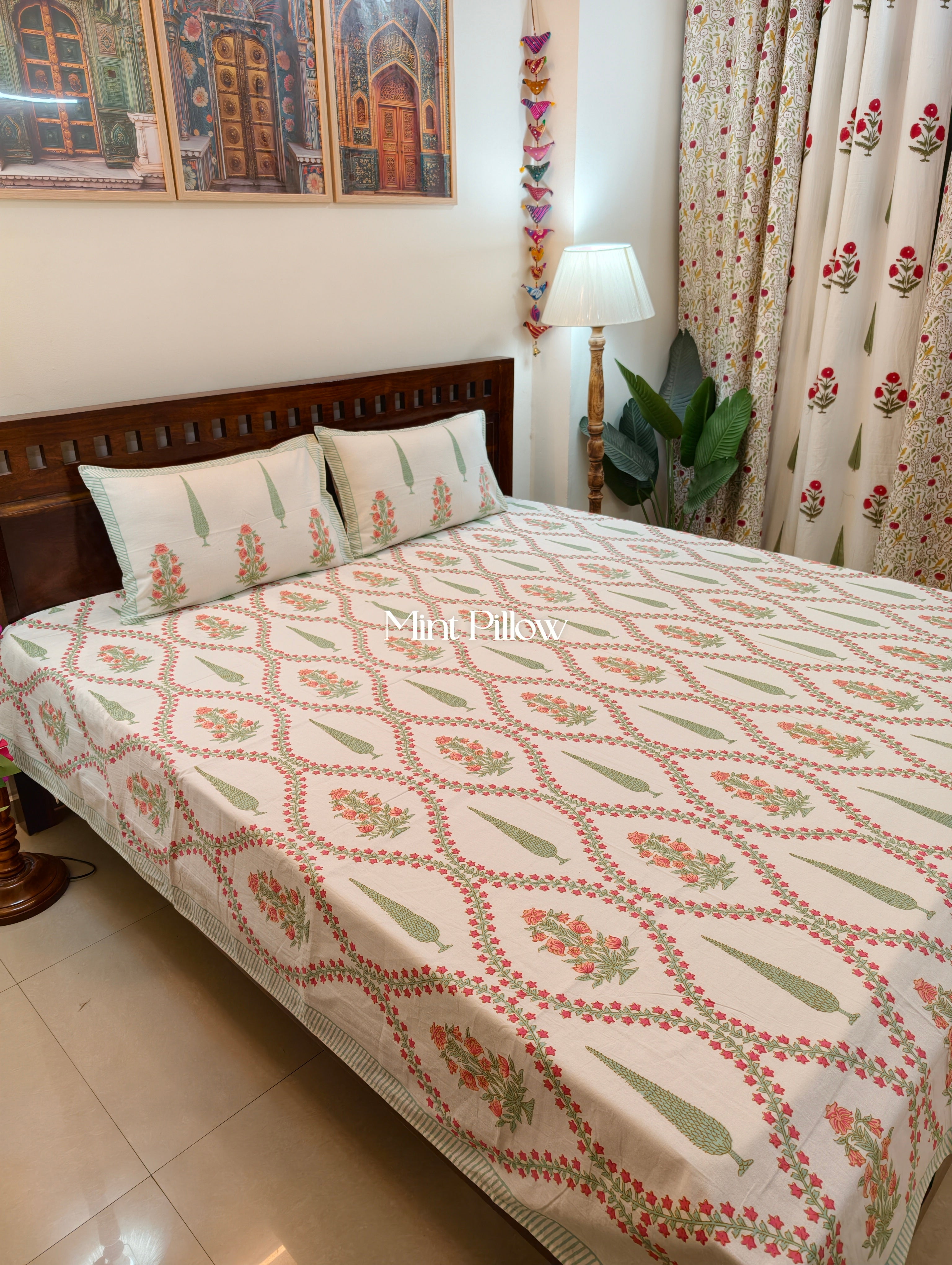 King/Queen Size Regular Bedsheet