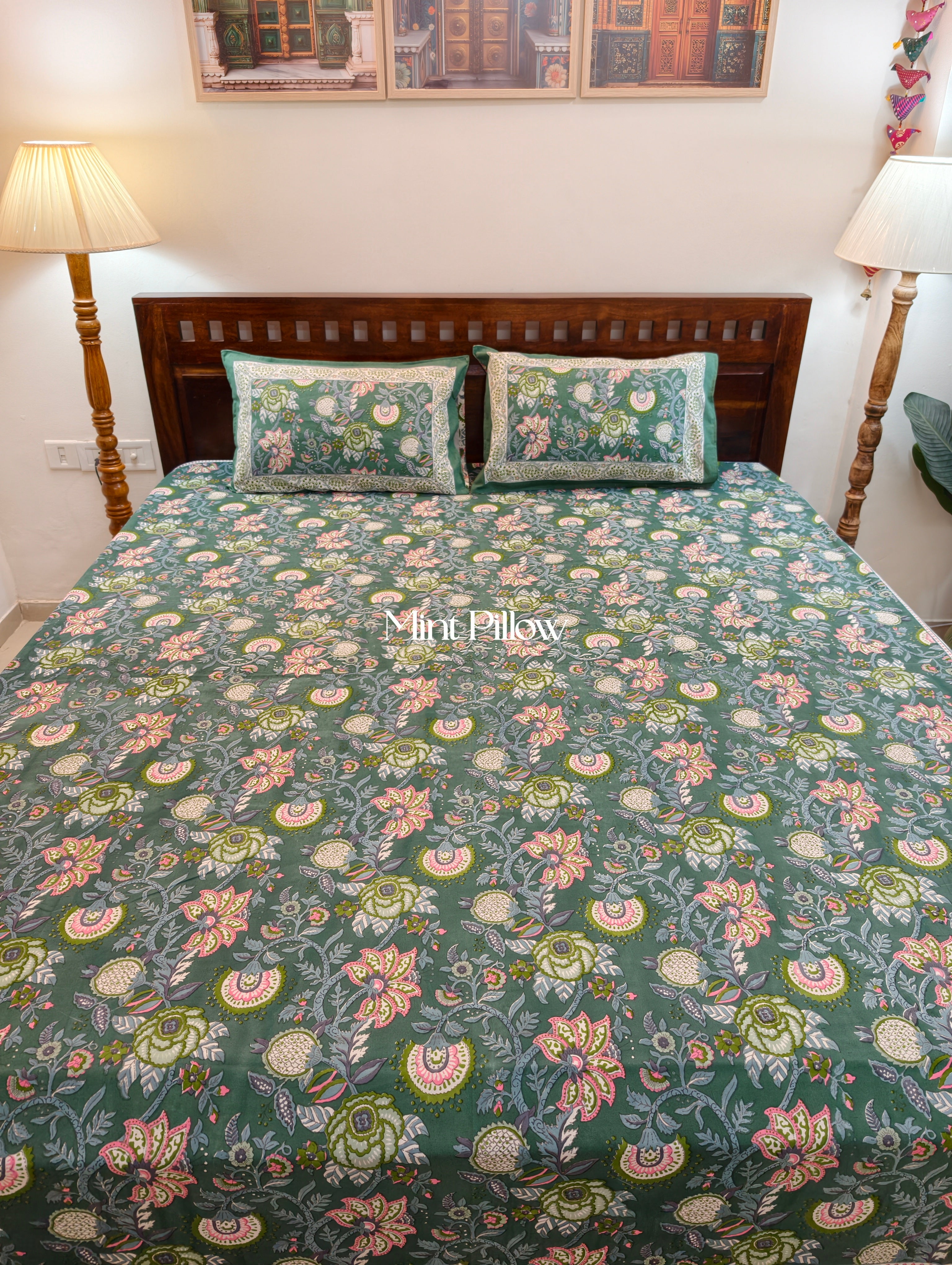 King/Queen Size Regular Bedsheet