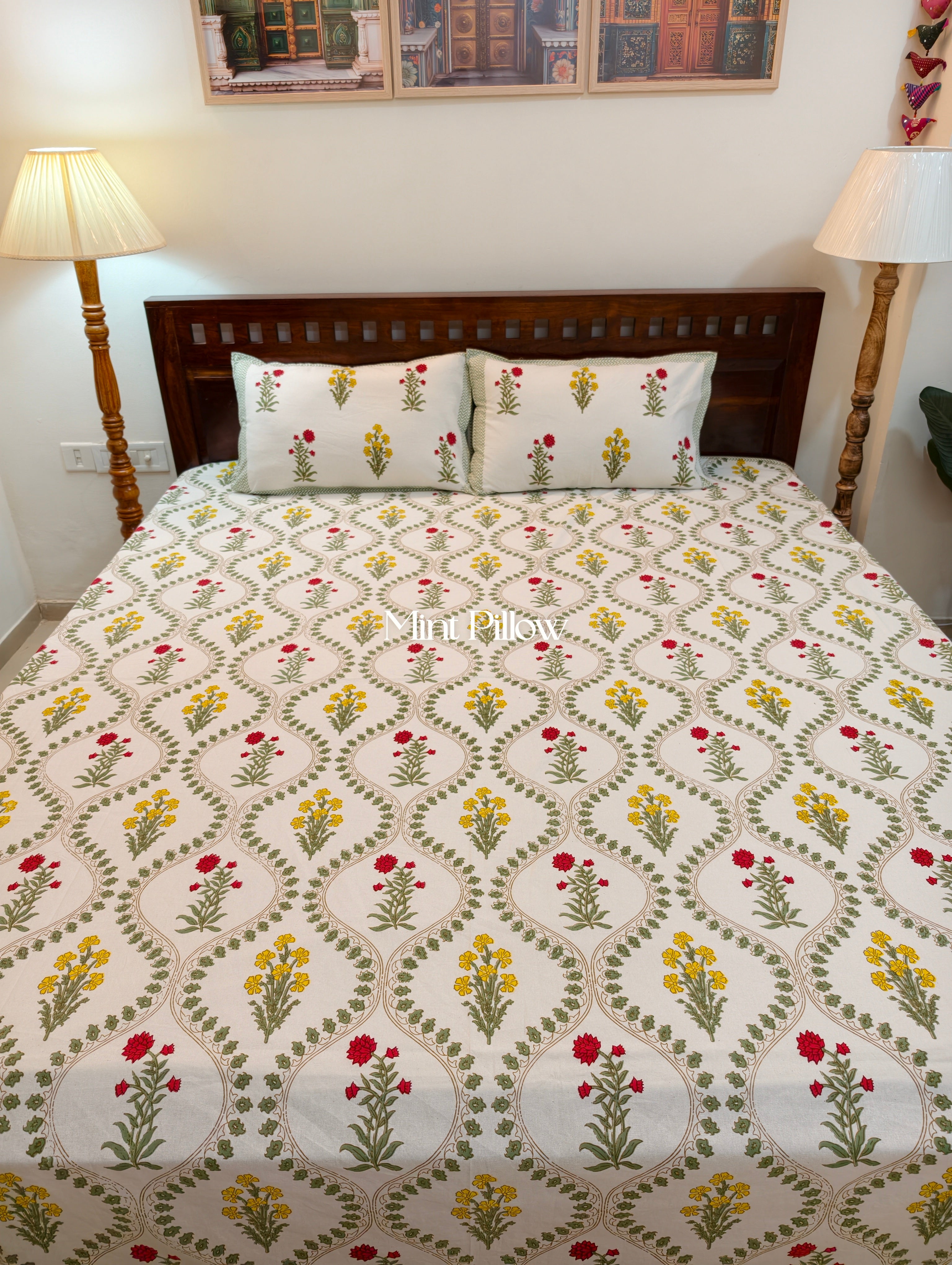 King/Queen Size Regular Bedsheet